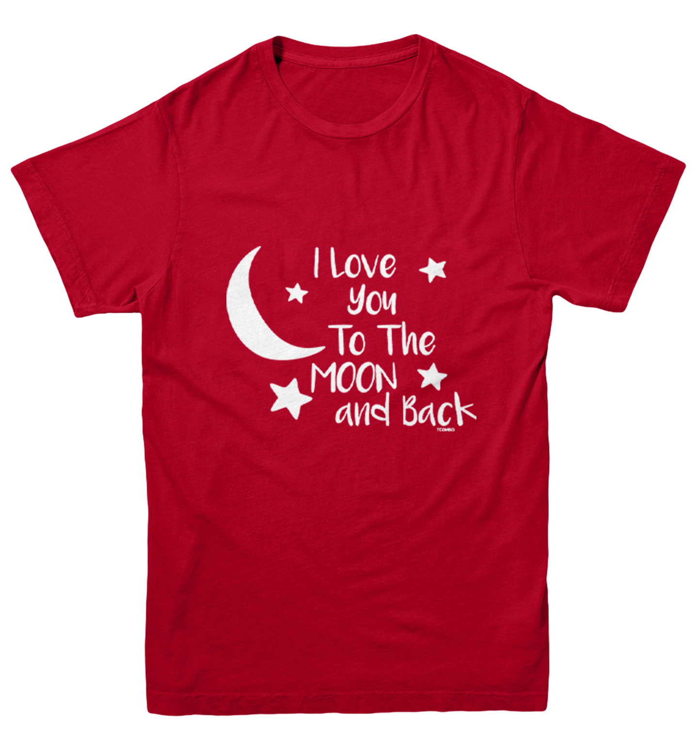 I Love You To The Moon And Back - Son Daughter Mom Dad Youth T-Shirt - Picture 11 of 20