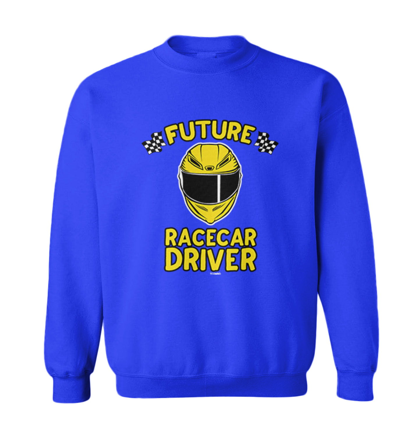Future Racecar Driver - Fast Car Lover Checkered Flag Toddler Crewneck Sweater - Picture 8 of 8
