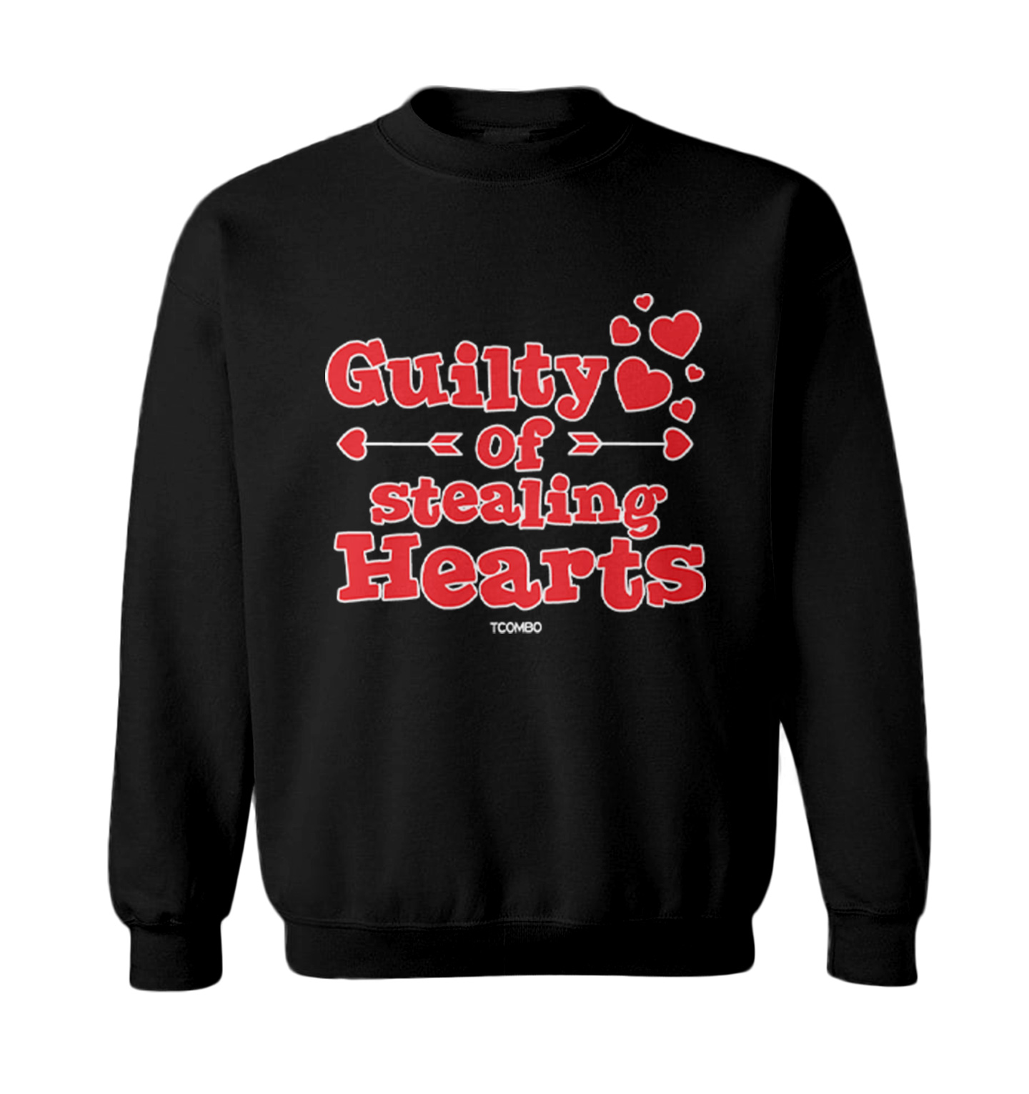 Guilty Of Stealing Hearts - Valentine's Day Love Toddler Crewneck Sweater - Picture 2 of 8