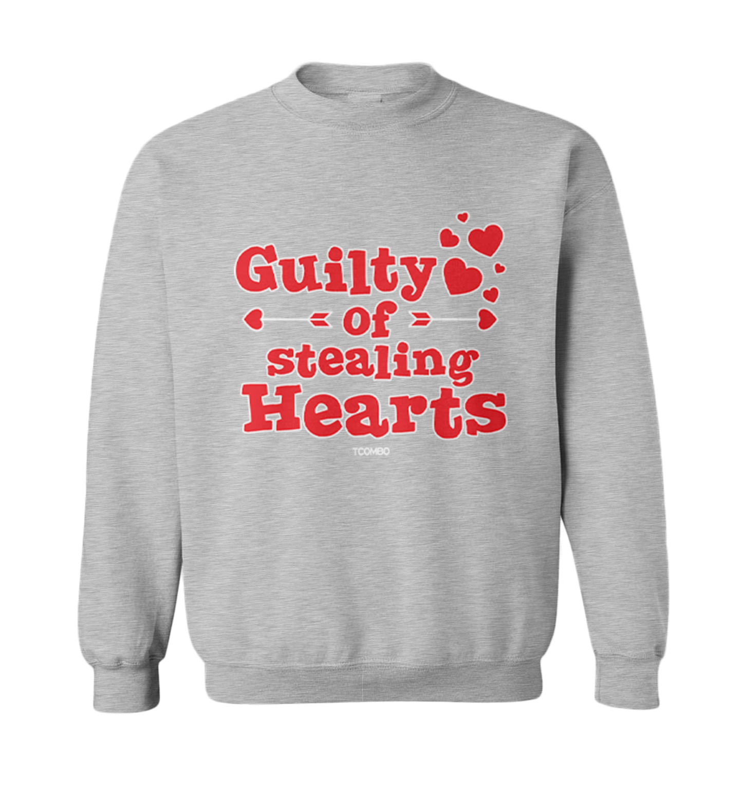 Guilty Of Stealing Hearts - Valentine's Day Love Toddler Crewneck Sweater - Picture 4 of 8