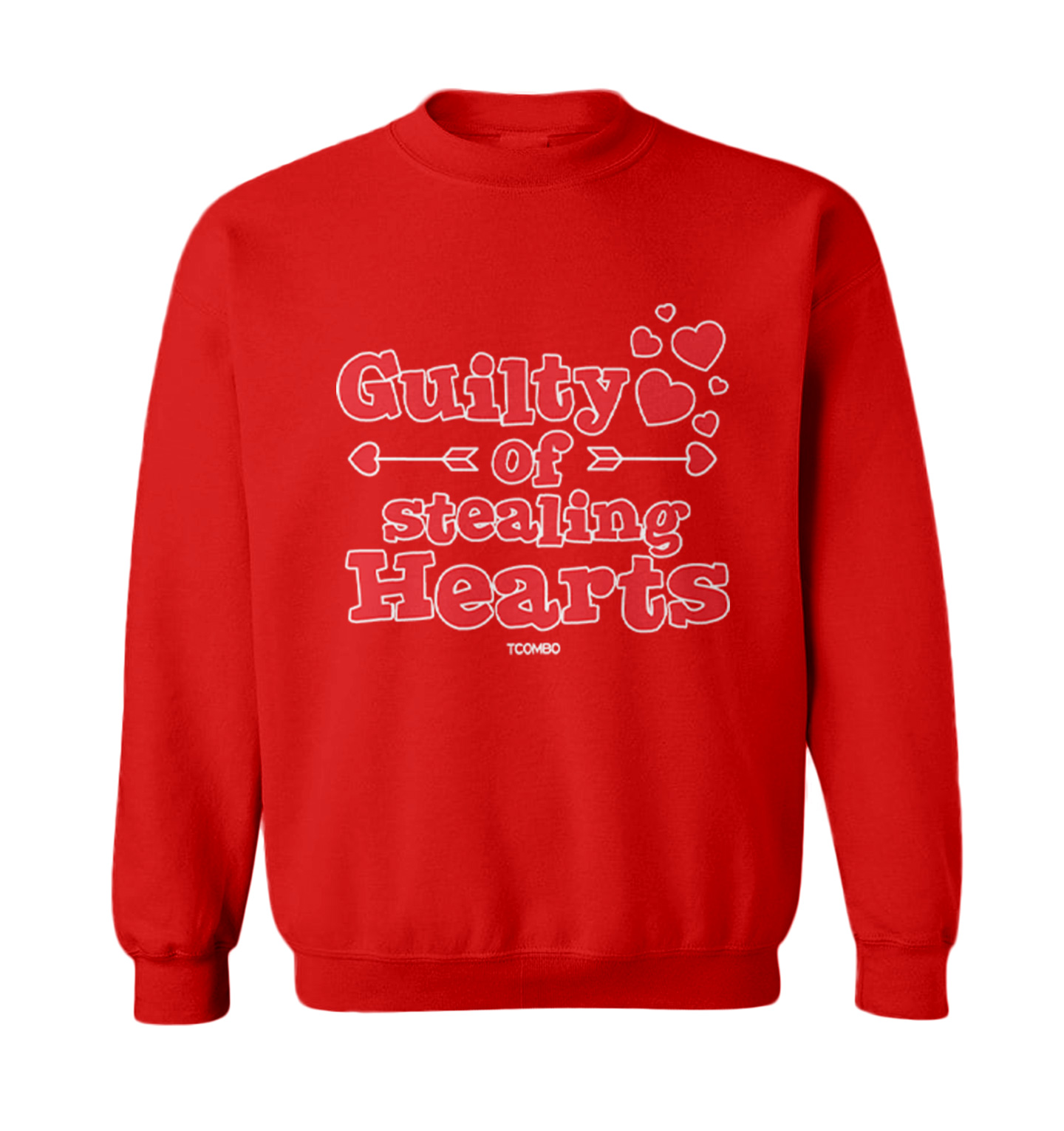 Guilty Of Stealing Hearts - Valentine's Day Love Toddler Crewneck Sweater - Picture 7 of 8