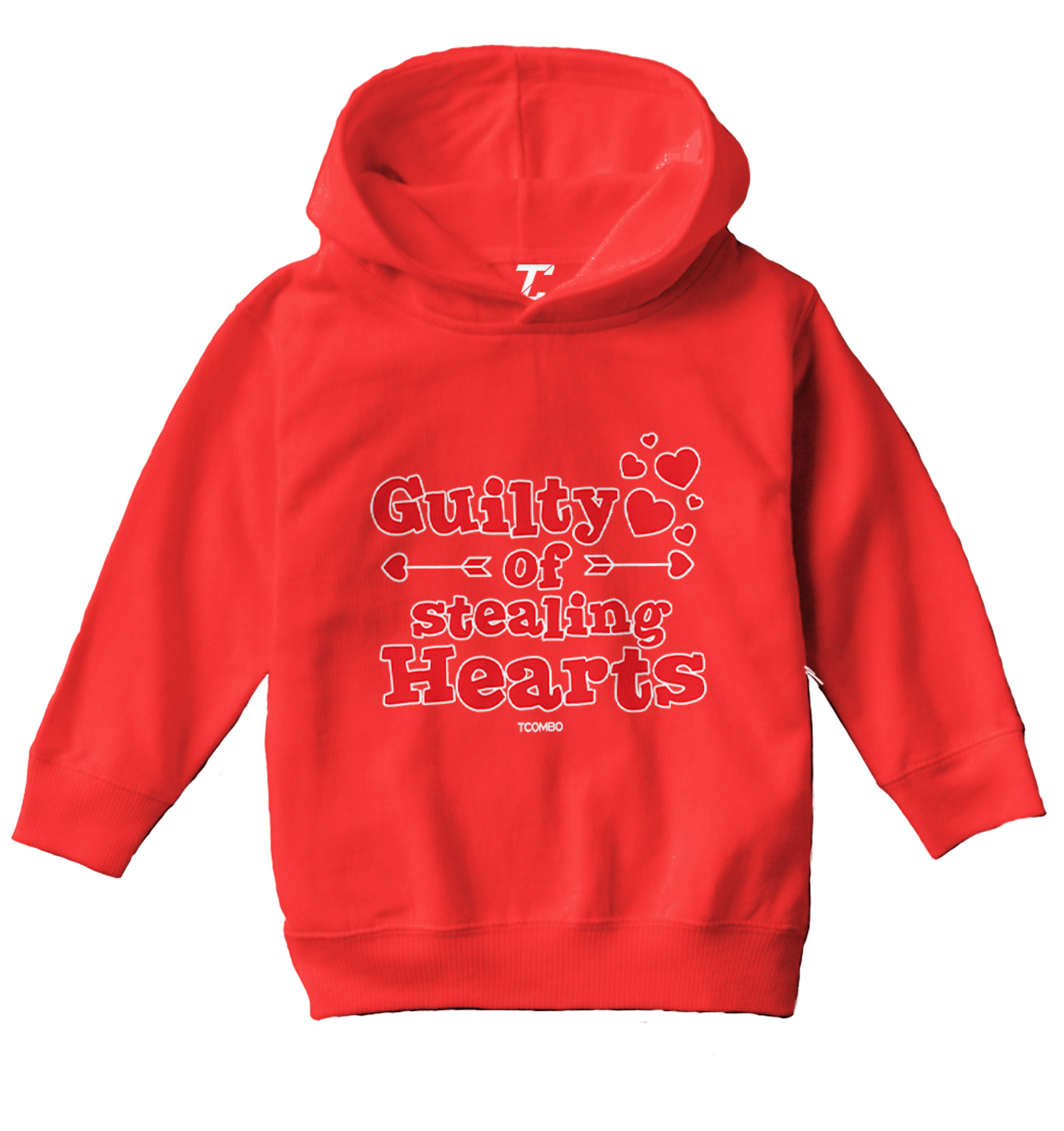 Guilty Of Stealing Hearts - Valentine's Day Love Toddler/Youth Hoodie - Picture 10 of 12