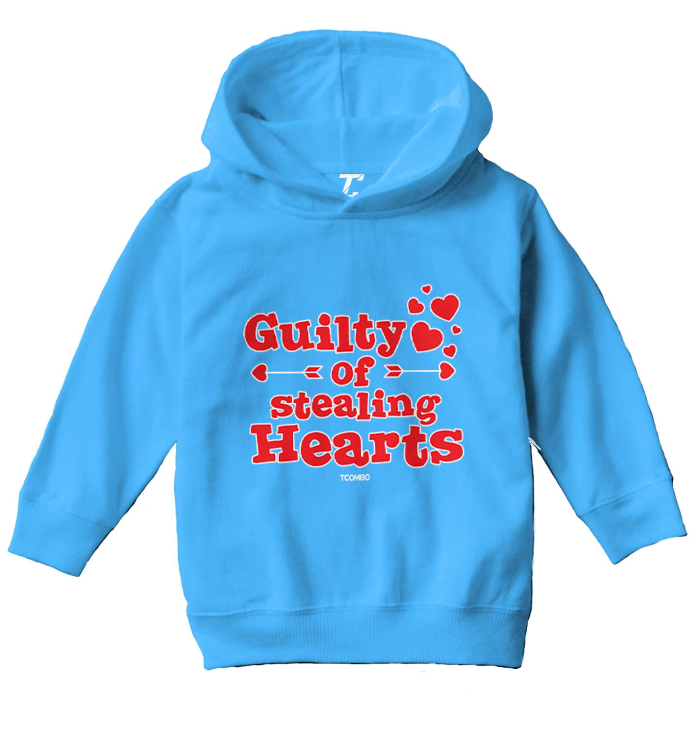 Guilty Of Stealing Hearts - Valentine's Day Love Toddler/Youth Hoodie - Picture 12 of 12