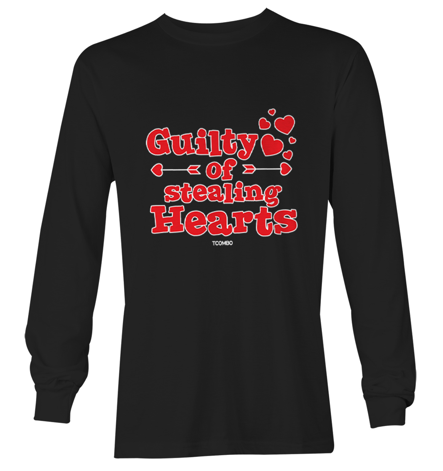 Guilty Of Stealing Hearts - Valentine's Day Love Youth T-Shirt - Picture 13 of 20
