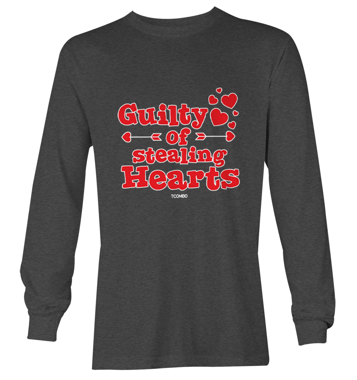 Guilty Of Stealing Hearts - Valentine's Day Love Youth T-Shirt - Picture 14 of 20