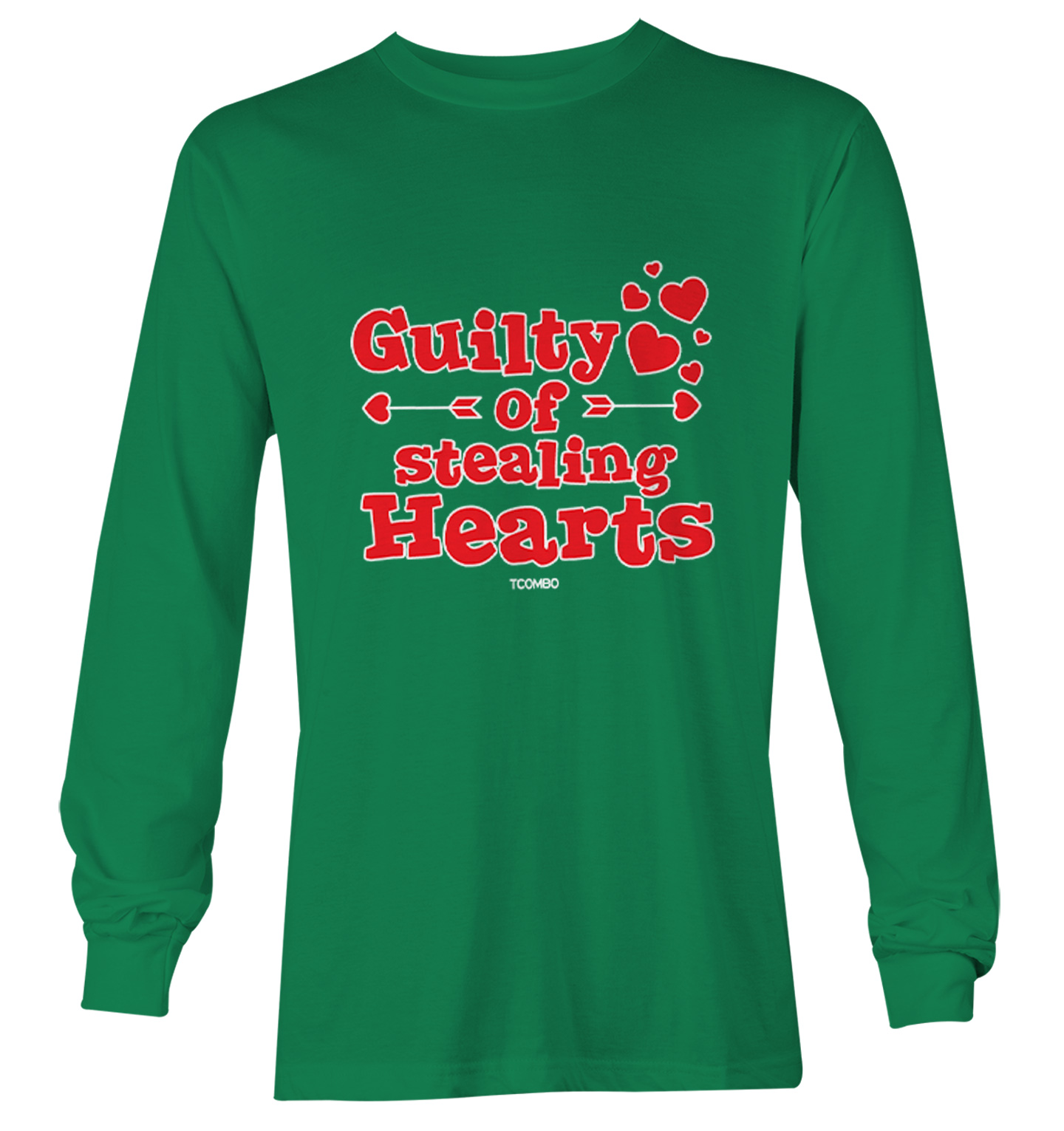 Guilty Of Stealing Hearts - Valentine's Day Love Youth T-Shirt - Picture 15 of 20