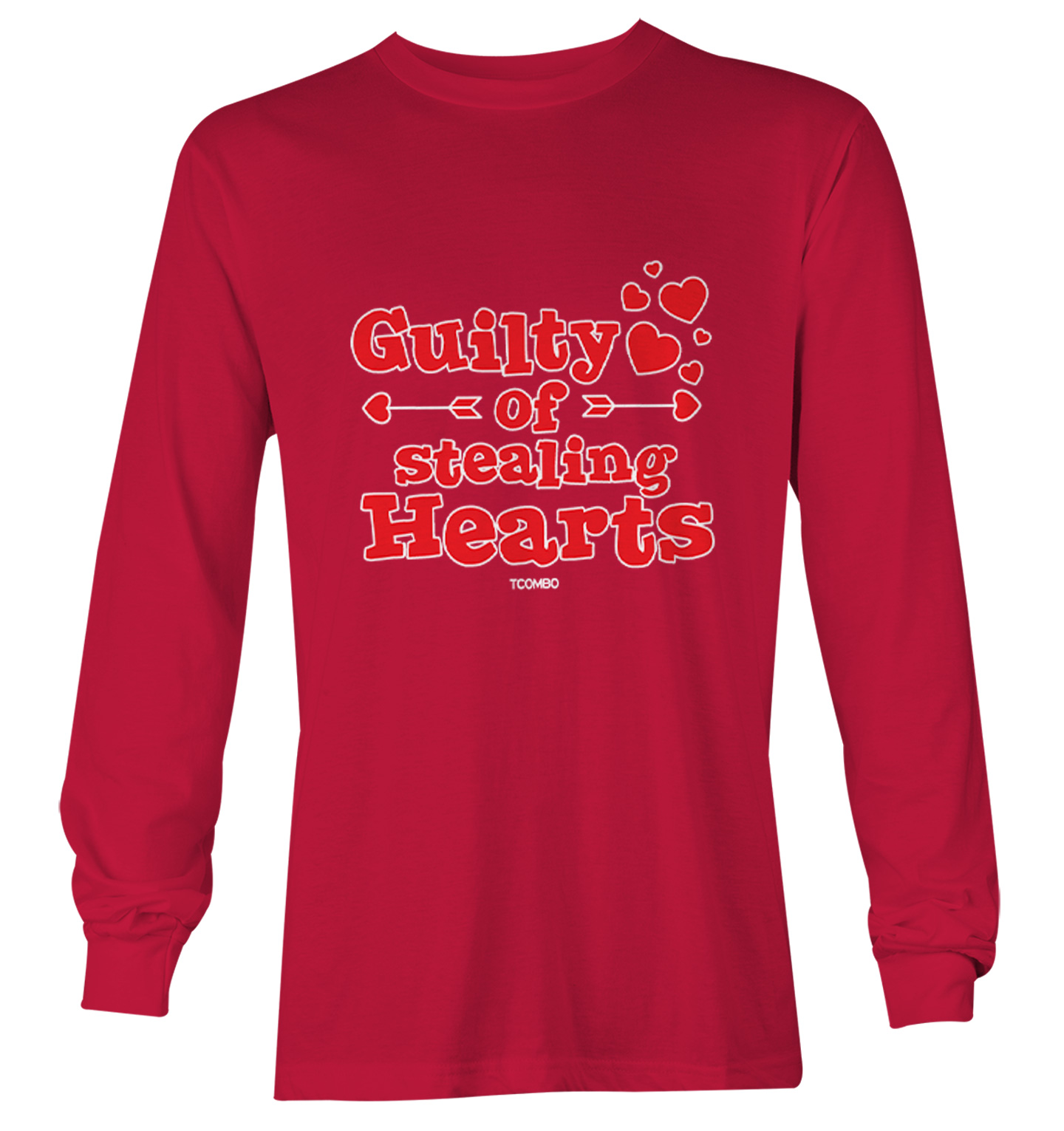 Guilty Of Stealing Hearts - Valentine's Day Love Youth T-Shirt - Picture 19 of 20