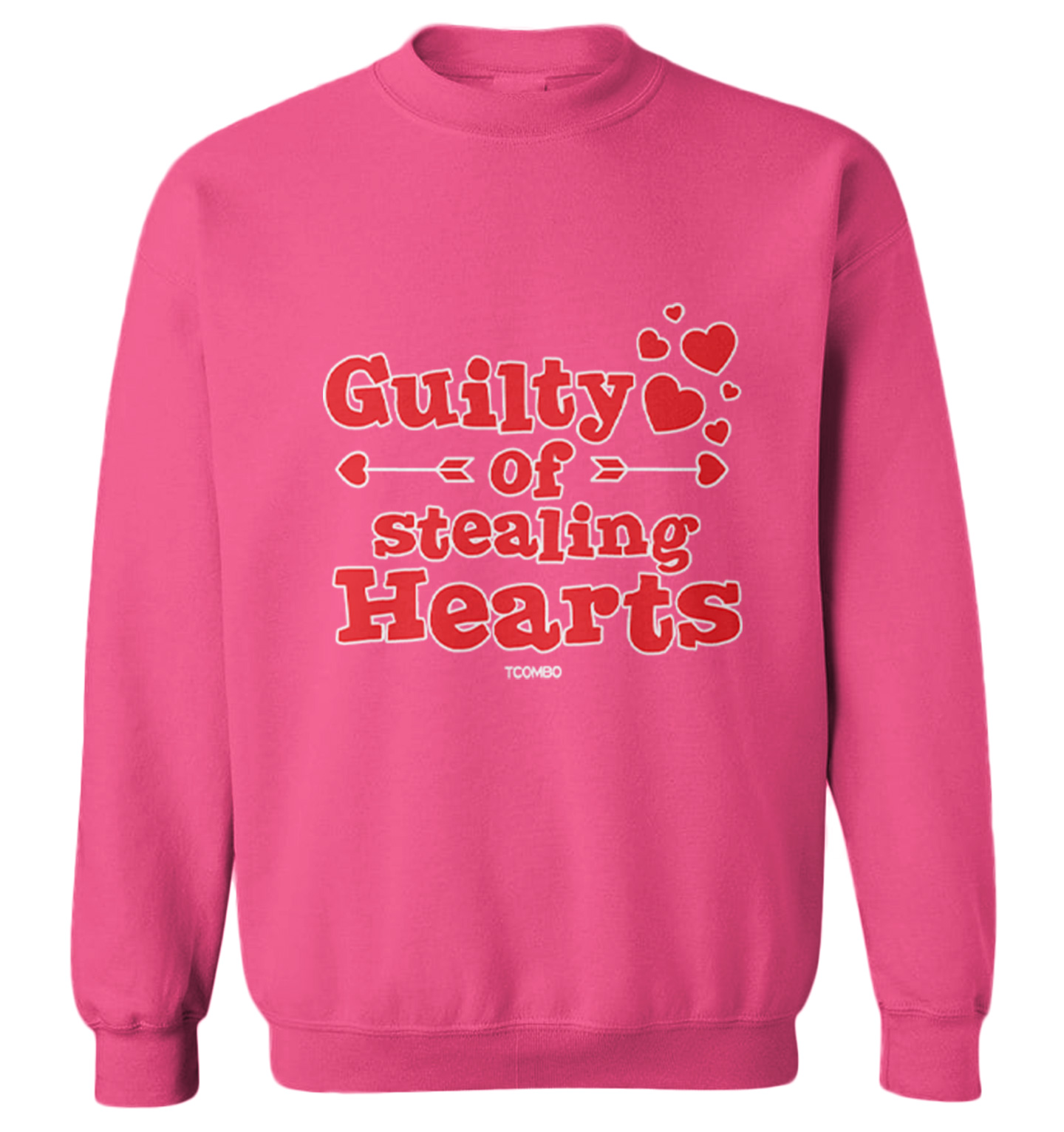 Guilty Of Stealing Hearts - Valentine's Day Love Toddler Crewneck Sweater - Picture 6 of 8