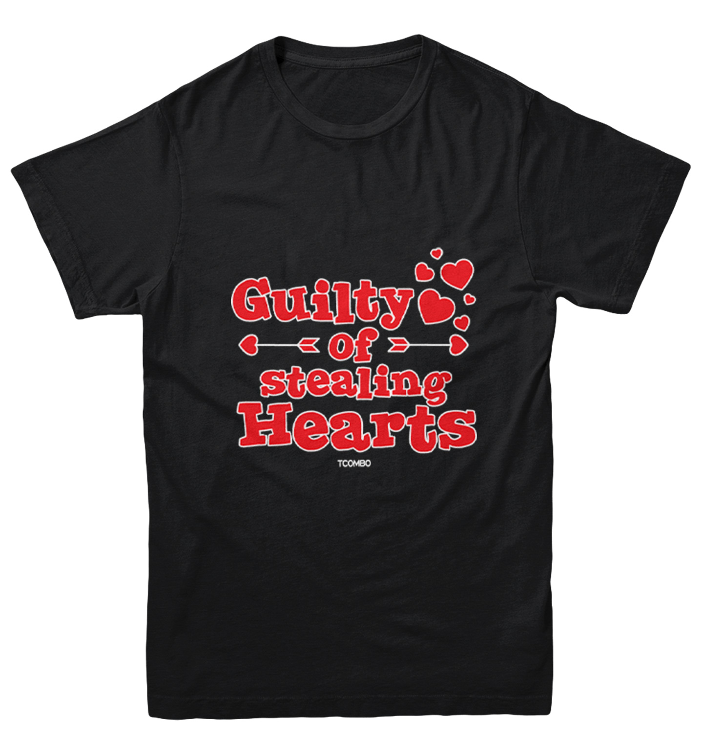 Guilty Of Stealing Hearts - Valentine's Day Love Youth T-Shirt - Picture 2 of 20