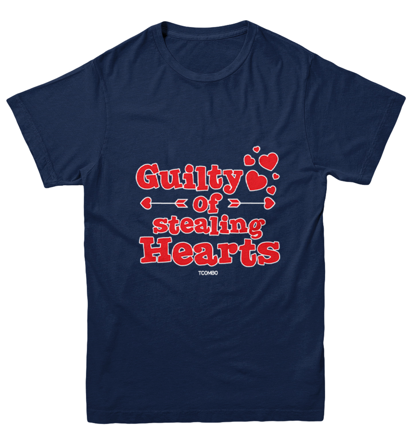 Guilty Of Stealing Hearts - Valentine's Day Love Youth T-Shirt - Picture 7 of 20