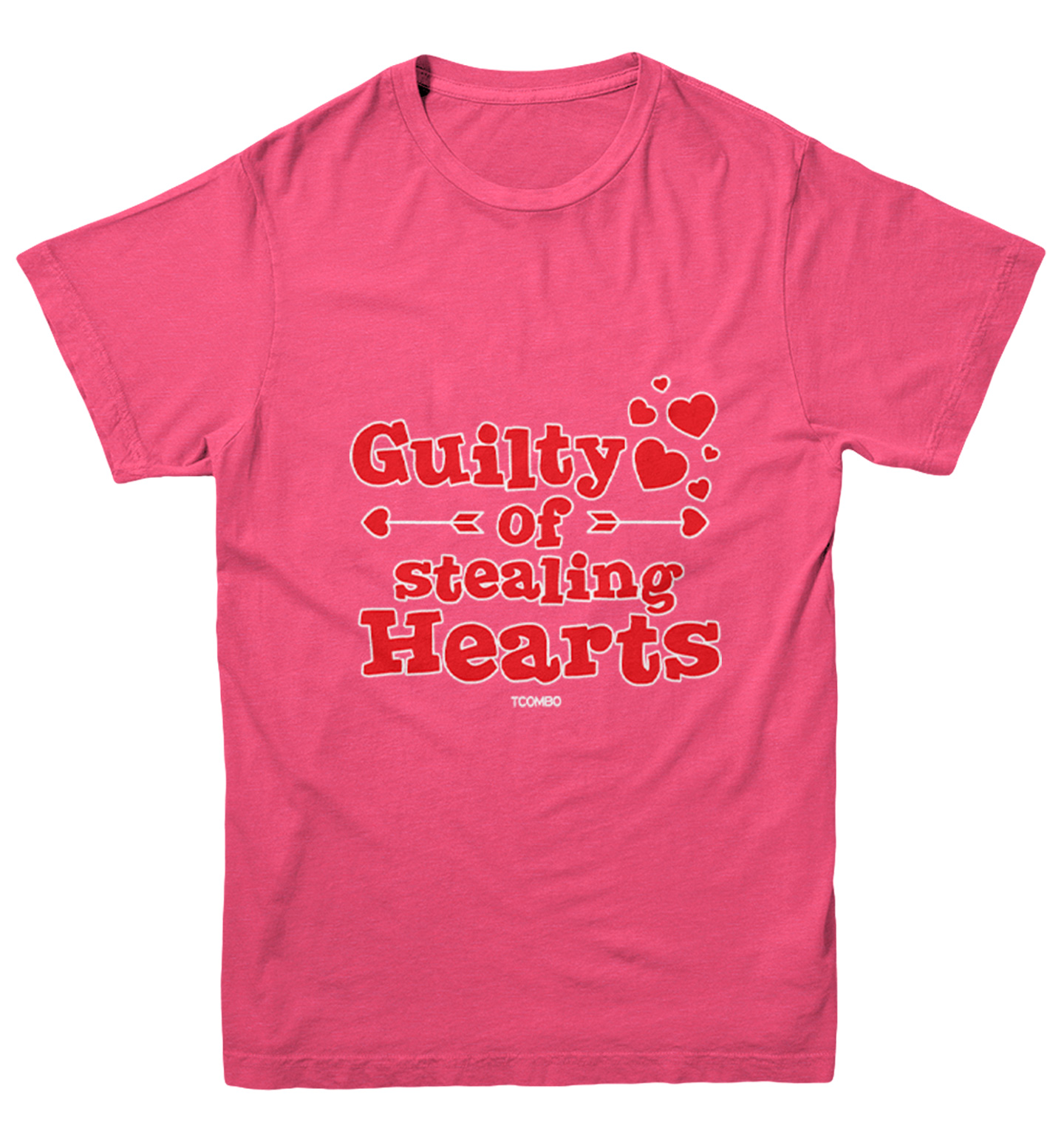 Guilty Of Stealing Hearts - Valentine's Day Love Youth T-Shirt - Picture 9 of 20