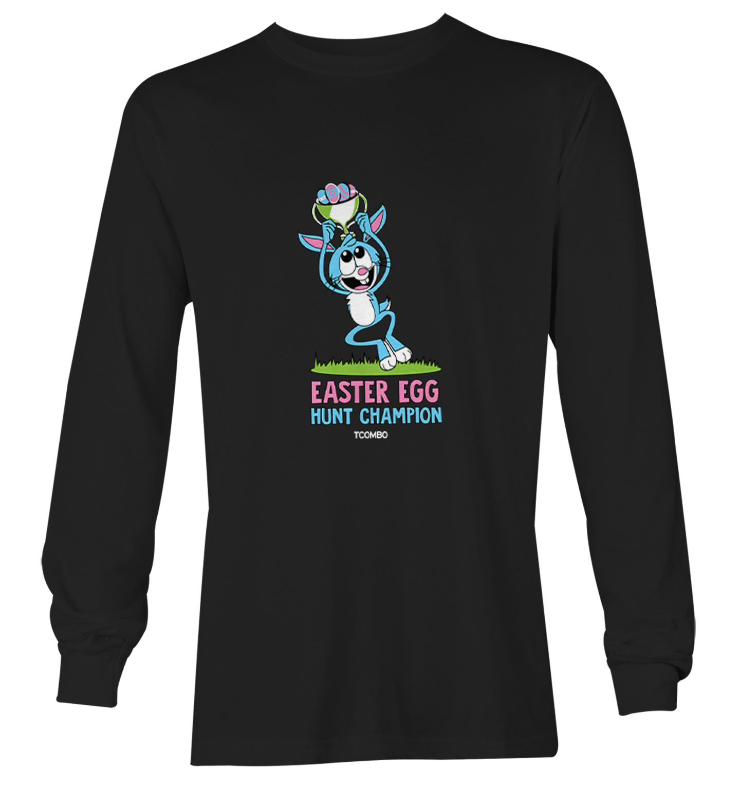 Easter Egg Hunting Champion - Bunny Rabbit Cute Youth T-Shirt - Picture 13 of 20