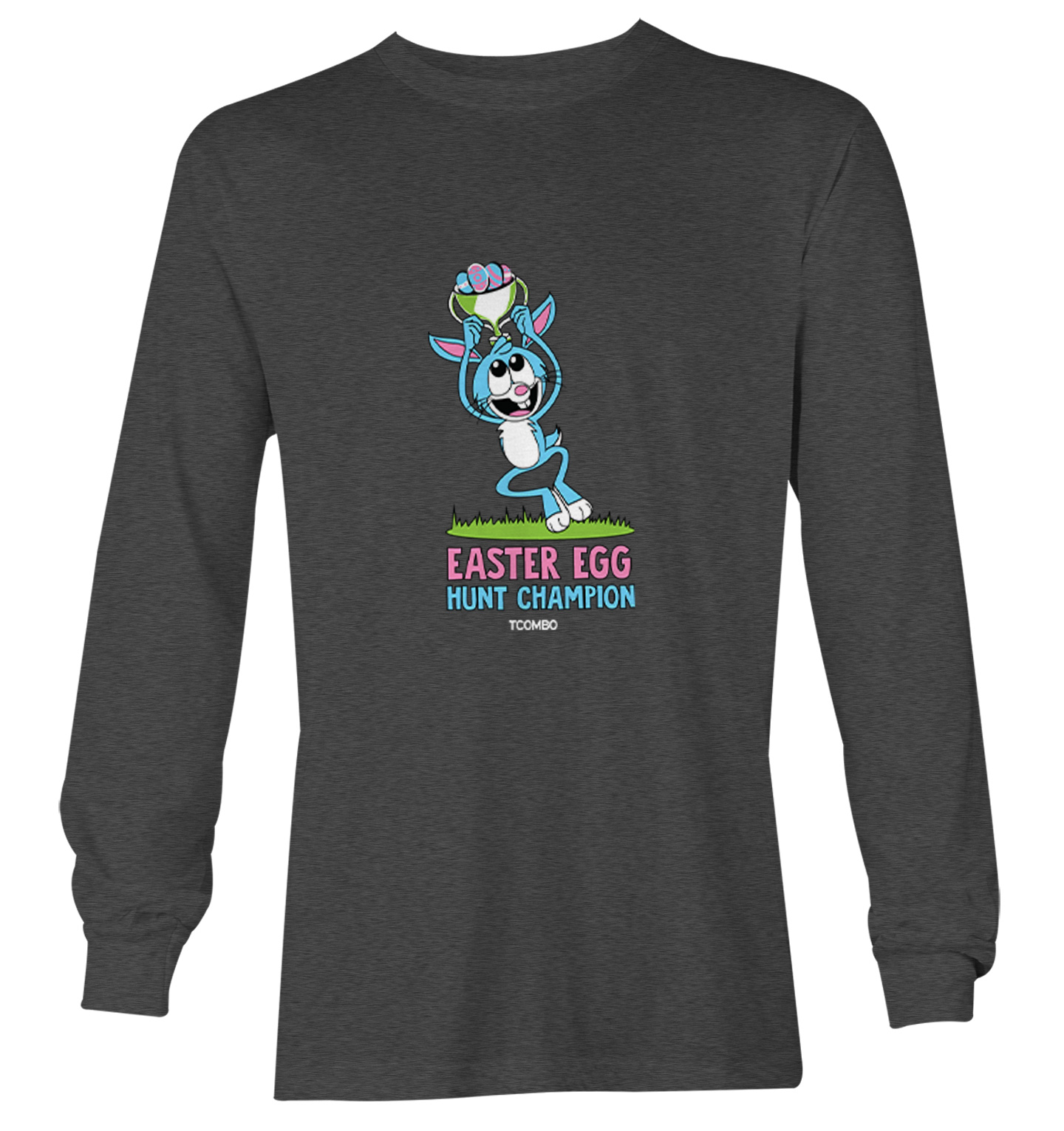Easter Egg Hunting Champion - Bunny Rabbit Cute Youth T-Shirt - Picture 14 of 20