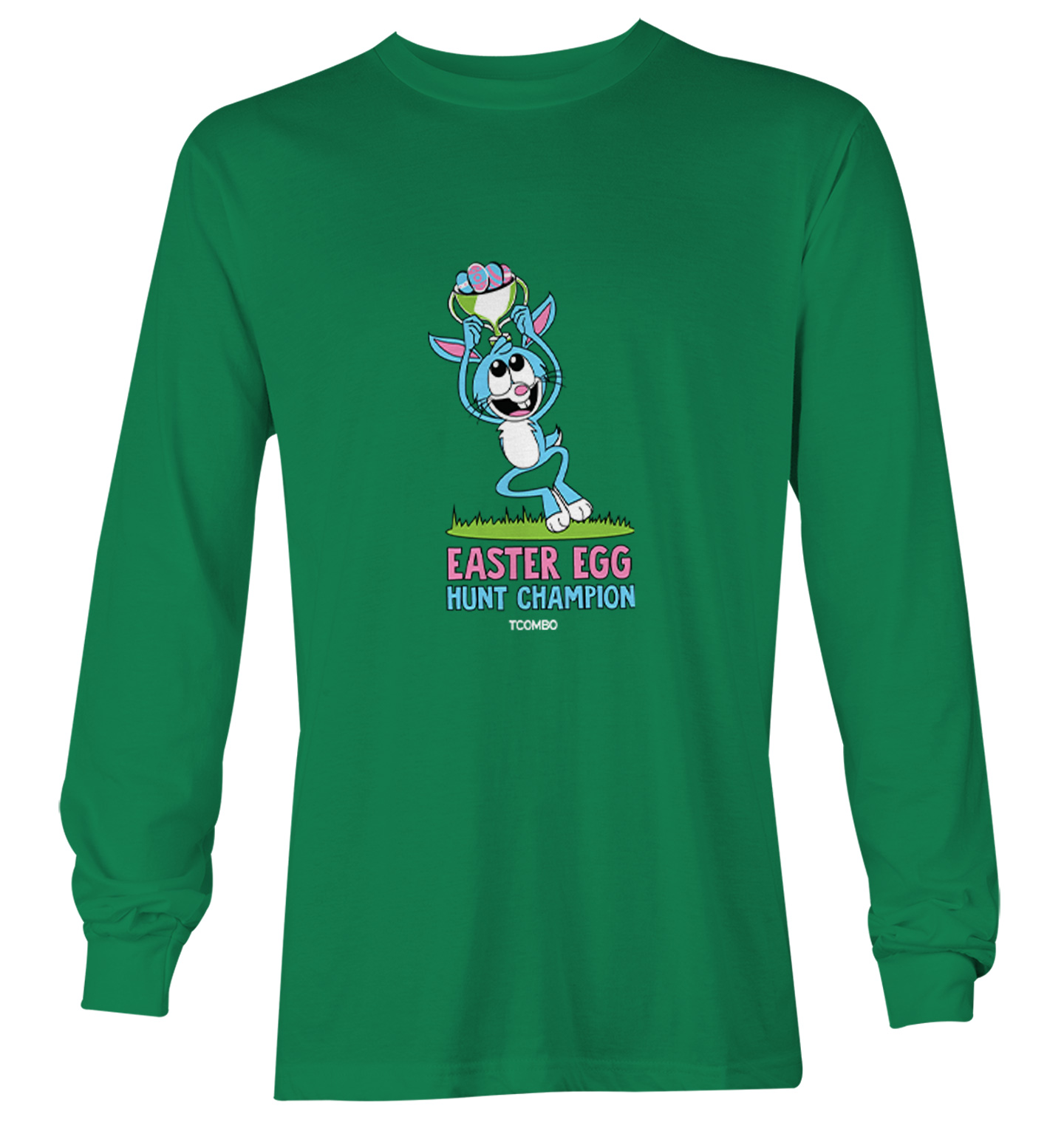 Easter Egg Hunting Champion - Bunny Rabbit Cute Youth T-Shirt - Picture 15 of 20