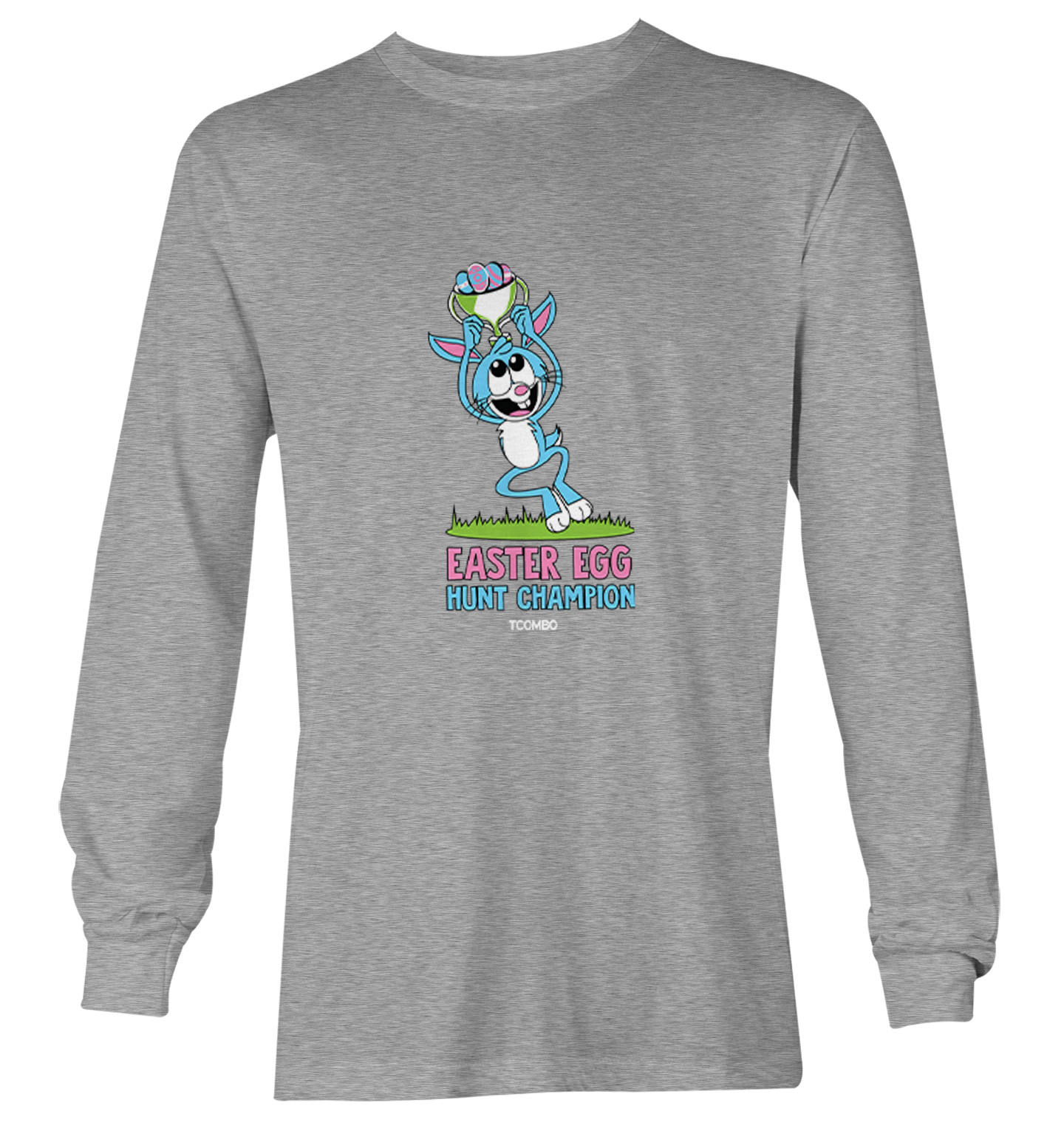 Easter Egg Hunting Champion - Bunny Rabbit Cute Youth T-Shirt - Picture 16 of 20