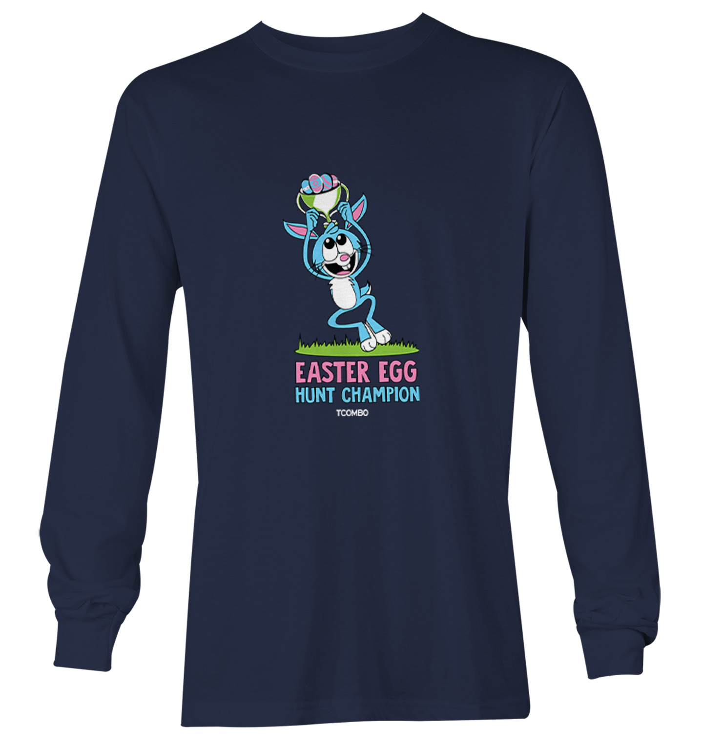 Easter Egg Hunting Champion - Bunny Rabbit Cute Youth T-Shirt - Picture 17 of 20