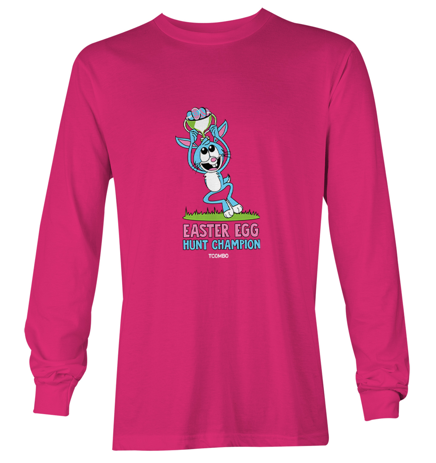 Easter Egg Hunting Champion - Bunny Rabbit Cute Youth T-Shirt - Picture 18 of 20