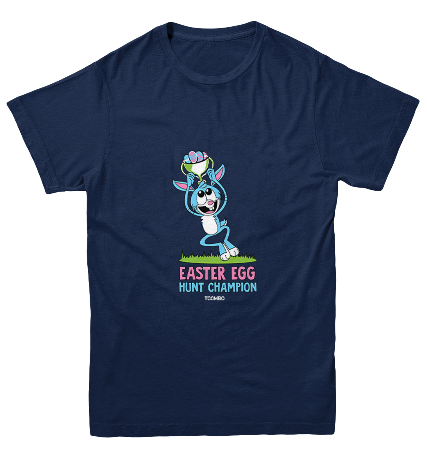 Easter Egg Hunting Champion - Bunny Rabbit Cute Youth T-Shirt - Picture 7 of 20