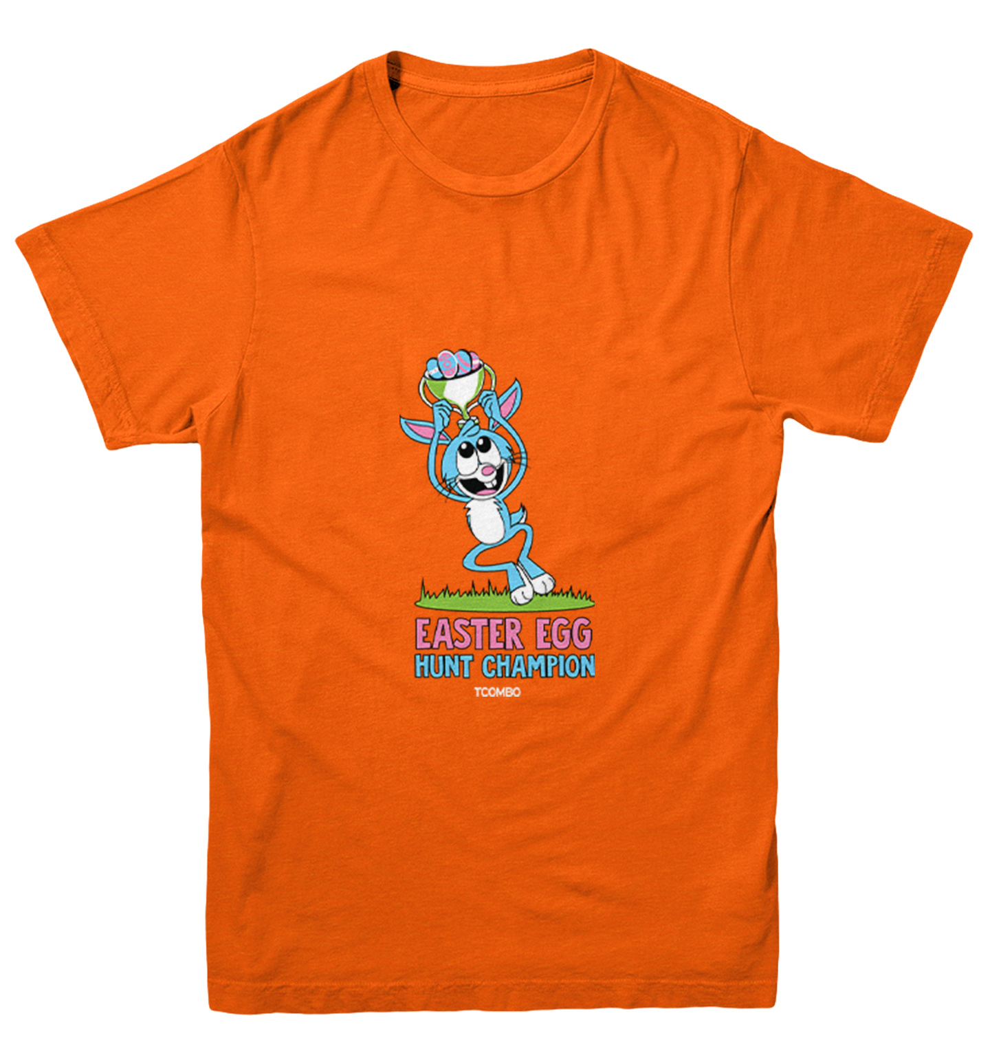 Easter Egg Hunting Champion - Bunny Rabbit Cute Youth T-Shirt - Picture 8 of 20