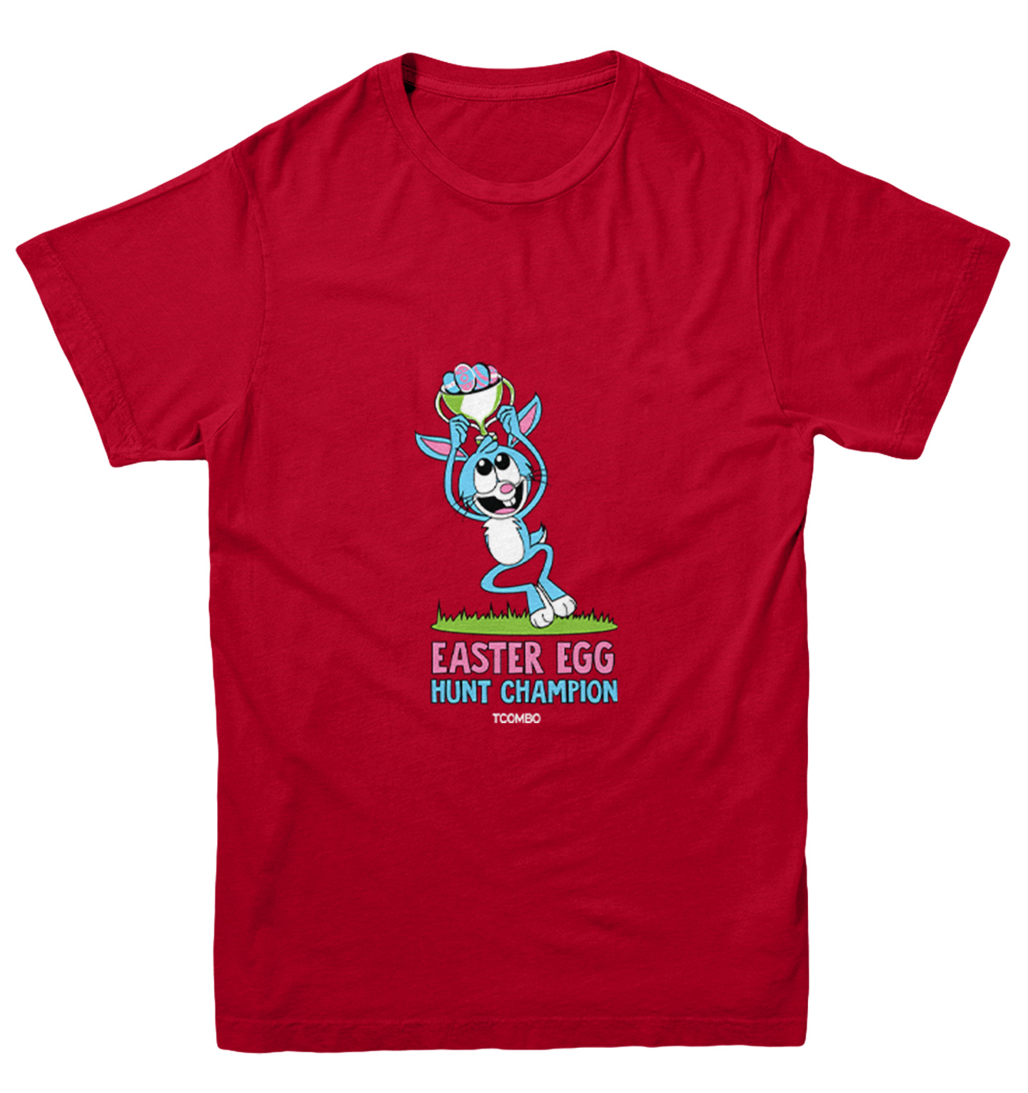 Easter Egg Hunting Champion - Bunny Rabbit Cute Youth T-Shirt - Picture 11 of 20