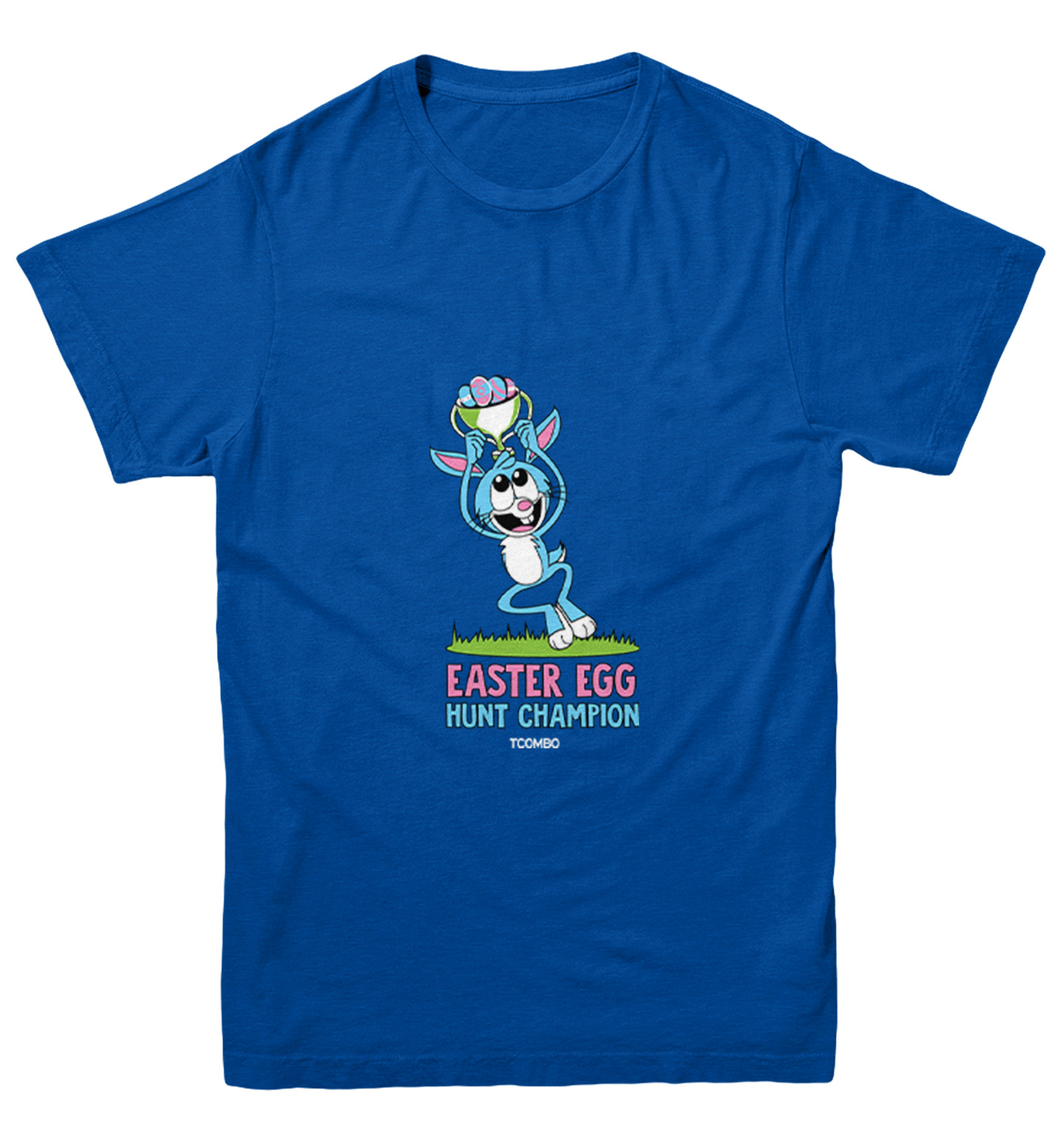 Easter Egg Hunting Champion - Bunny Rabbit Cute Youth T-Shirt - Picture 12 of 20