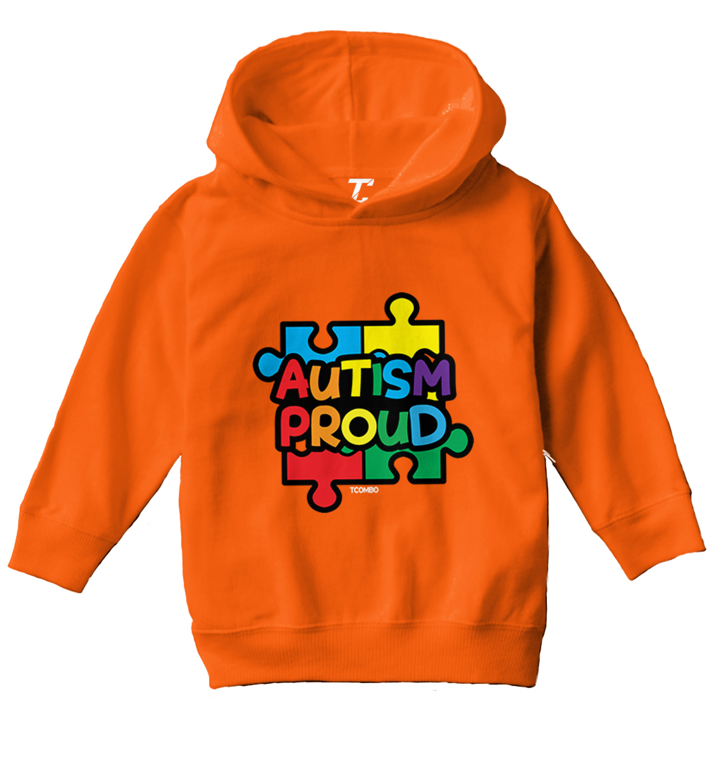 Autism Proud - Autistic Awareness Puzzle Piece Toddler/Youth Hoodie - Picture 8 of 12