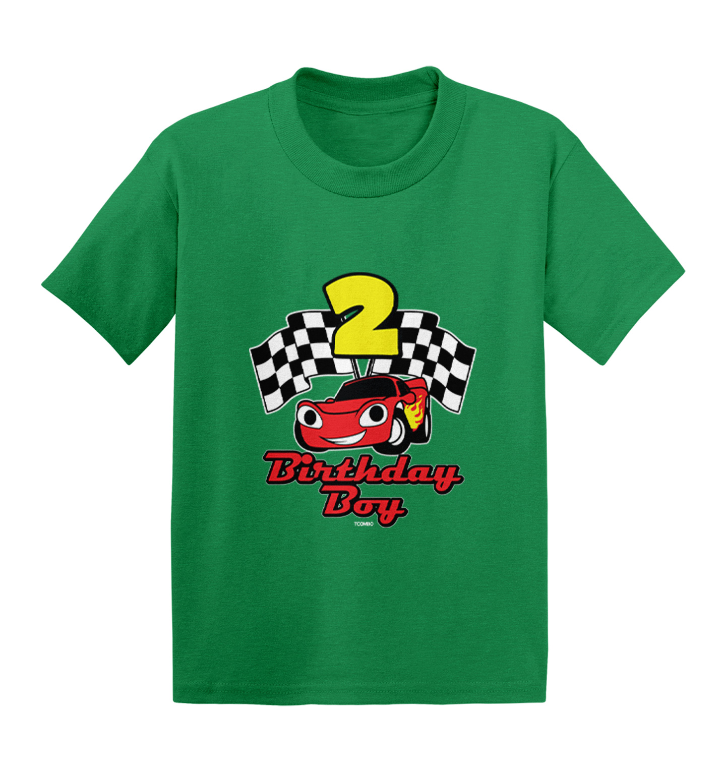 T-Shirt Anniversaire 2 Ans Garçon Voitures – 100% Coton Enfant 24 Mois Véhicules Fun