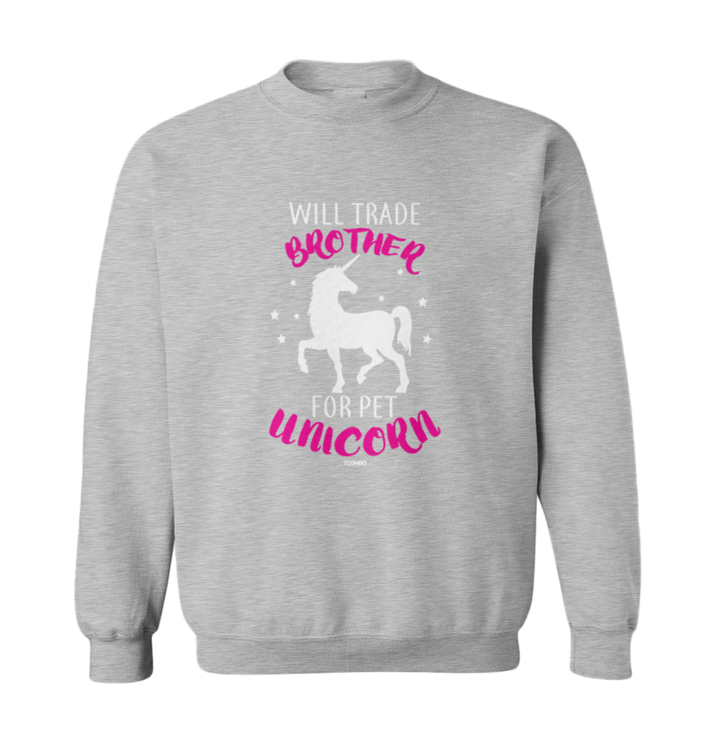 Will Trade Brother For Pet Unicorn - Mythical Creature Toddler Crewneck Sweater