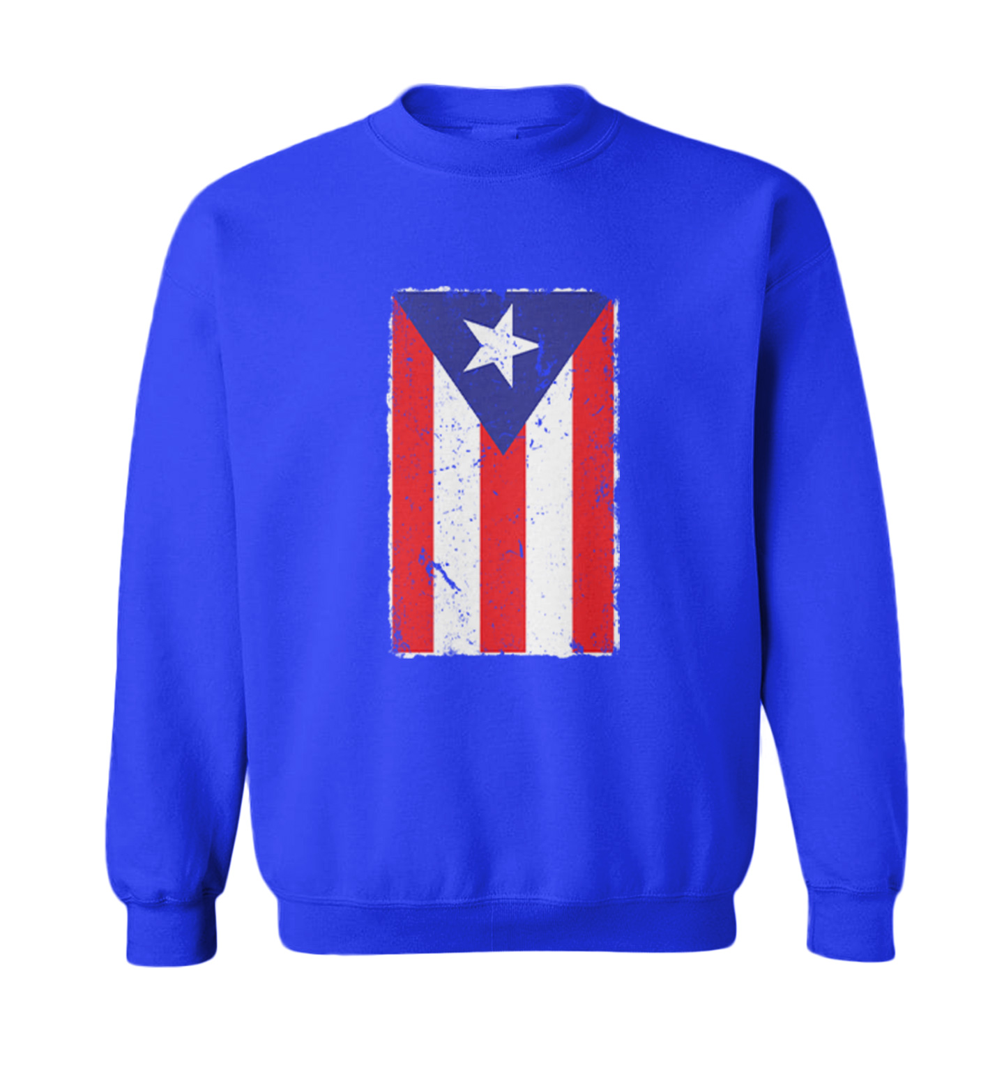 Puerto Rico - Distressed Flag Strong Proud Pride Toddler Crewneck Sweater - Picture 8 of 8