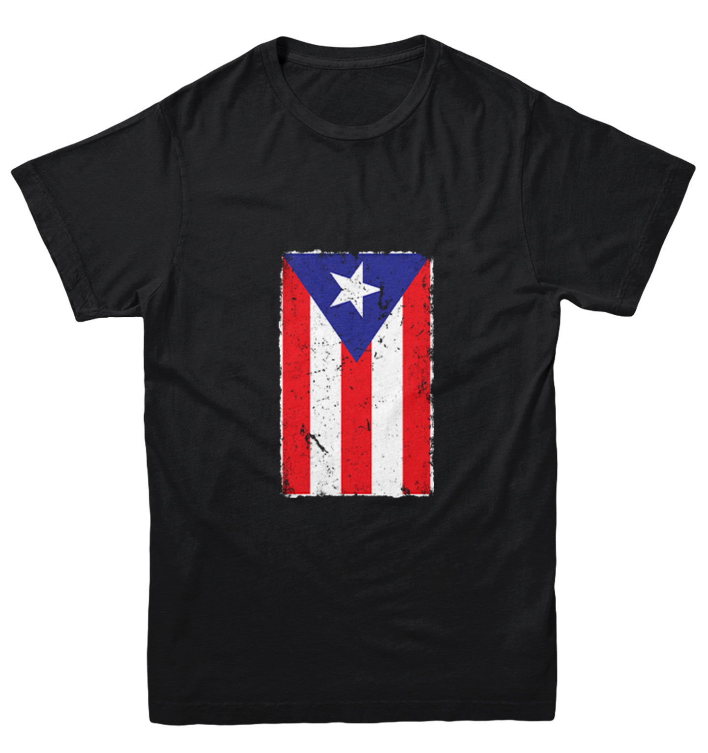 Puerto Rico - Distressed Flag Strong Proud Pride Youth T-Shirt - Picture 2 of 20