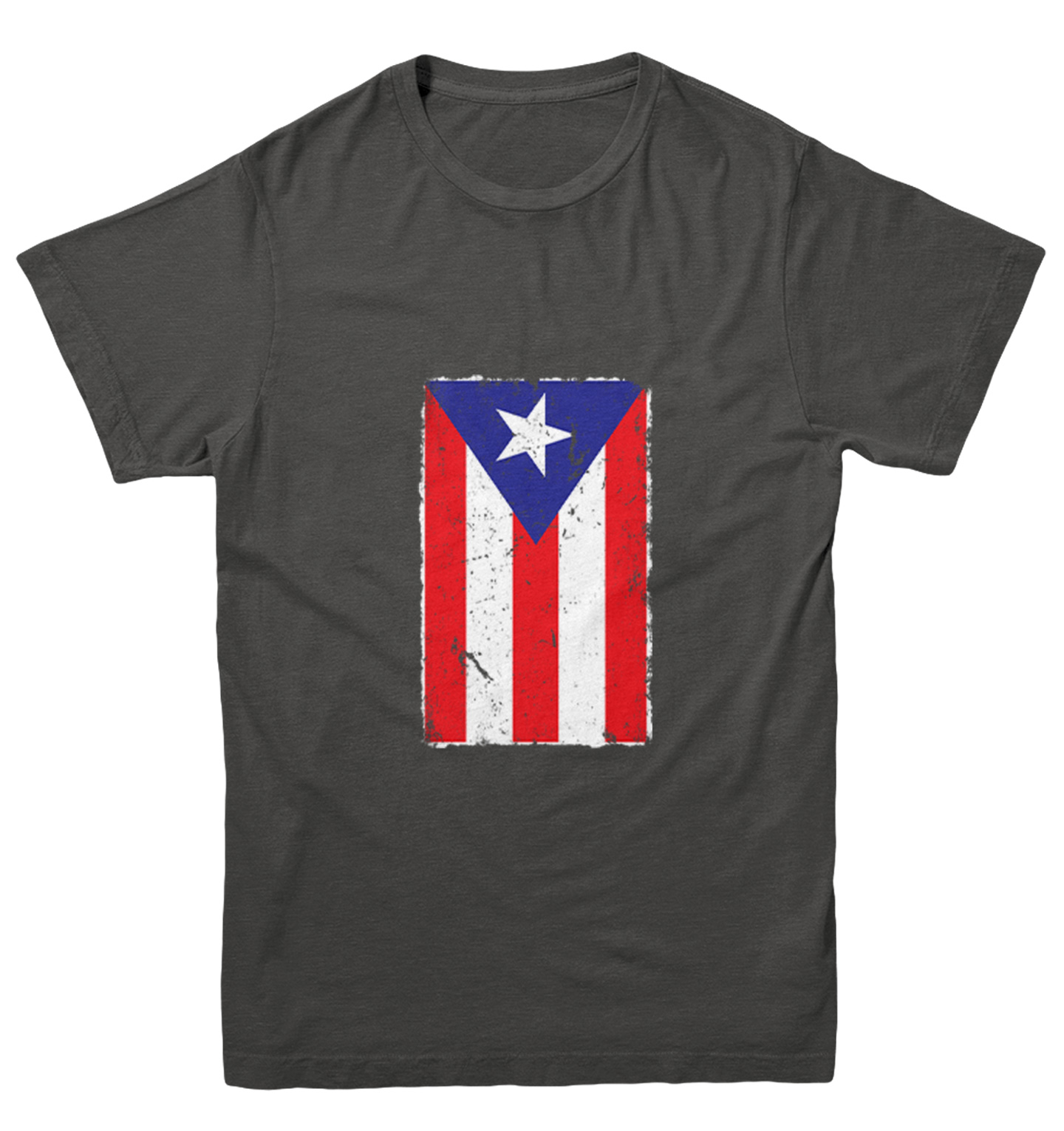 Puerto Rico - Distressed Flag Strong Proud Pride Youth T-Shirt - Picture 3 of 20
