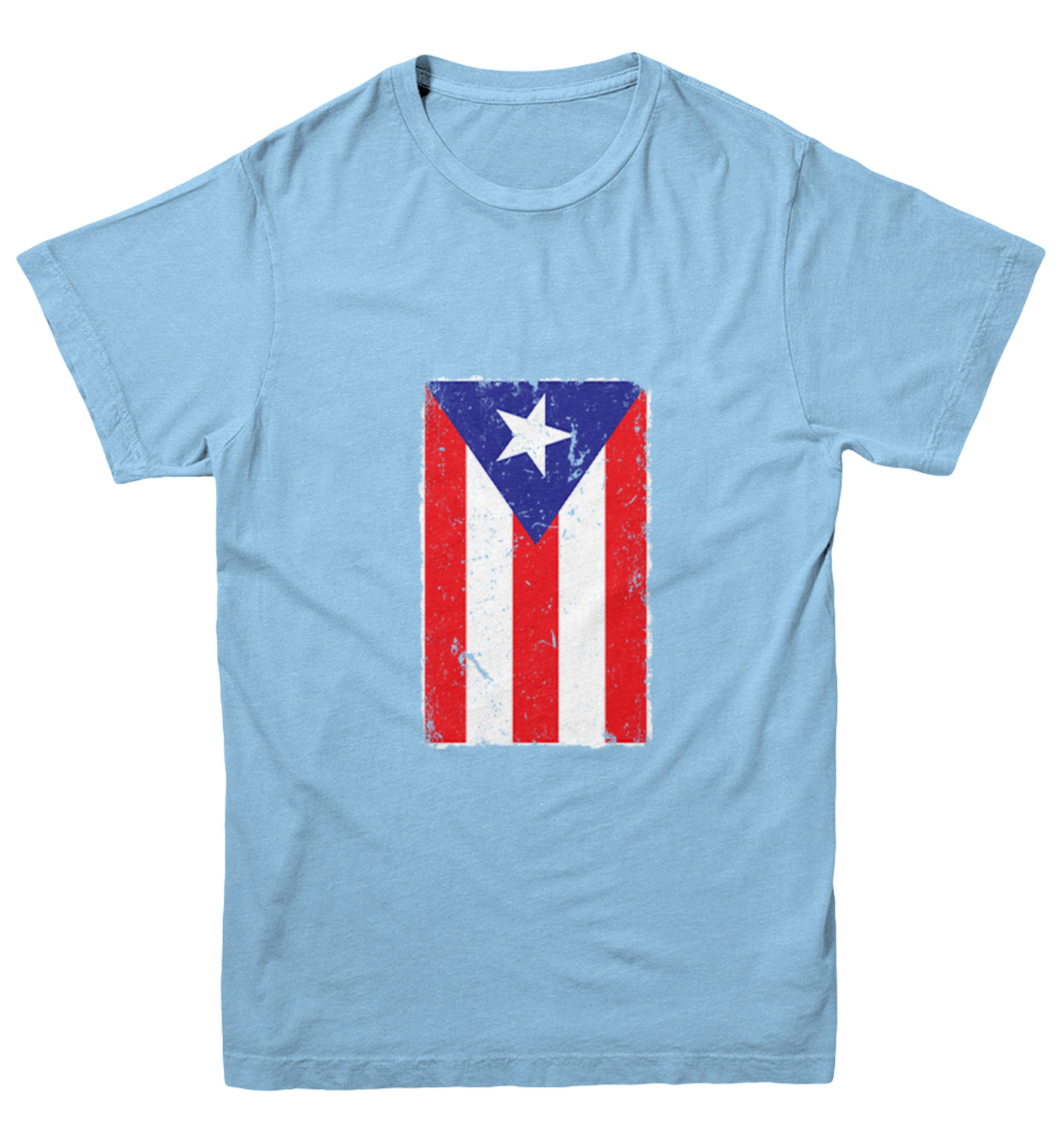 Puerto Rico - Distressed Flag Strong Proud Pride Youth T-Shirt - Picture 5 of 20