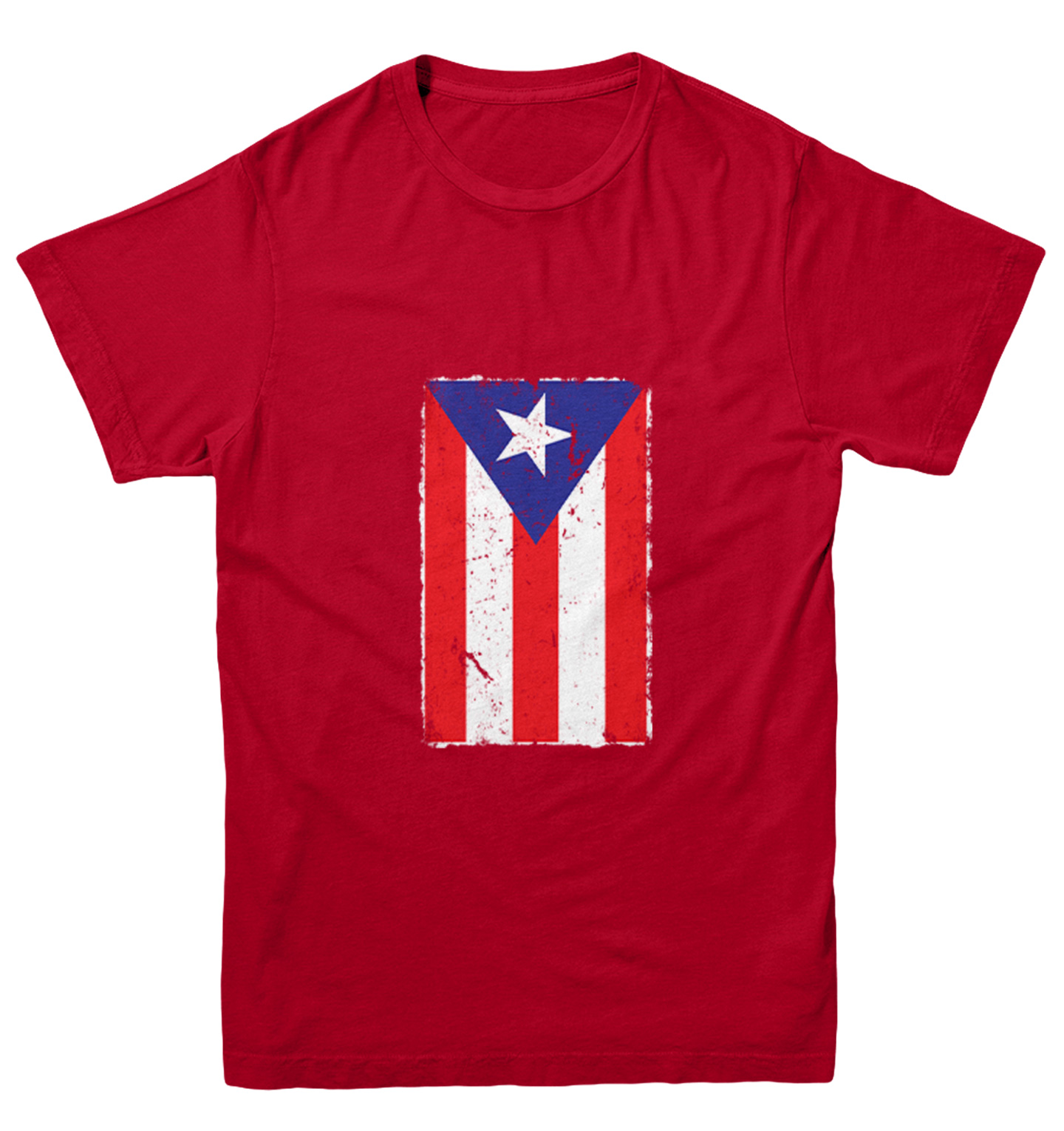 Puerto Rico - Distressed Flag Strong Proud Pride Youth T-Shirt - Picture 11 of 20