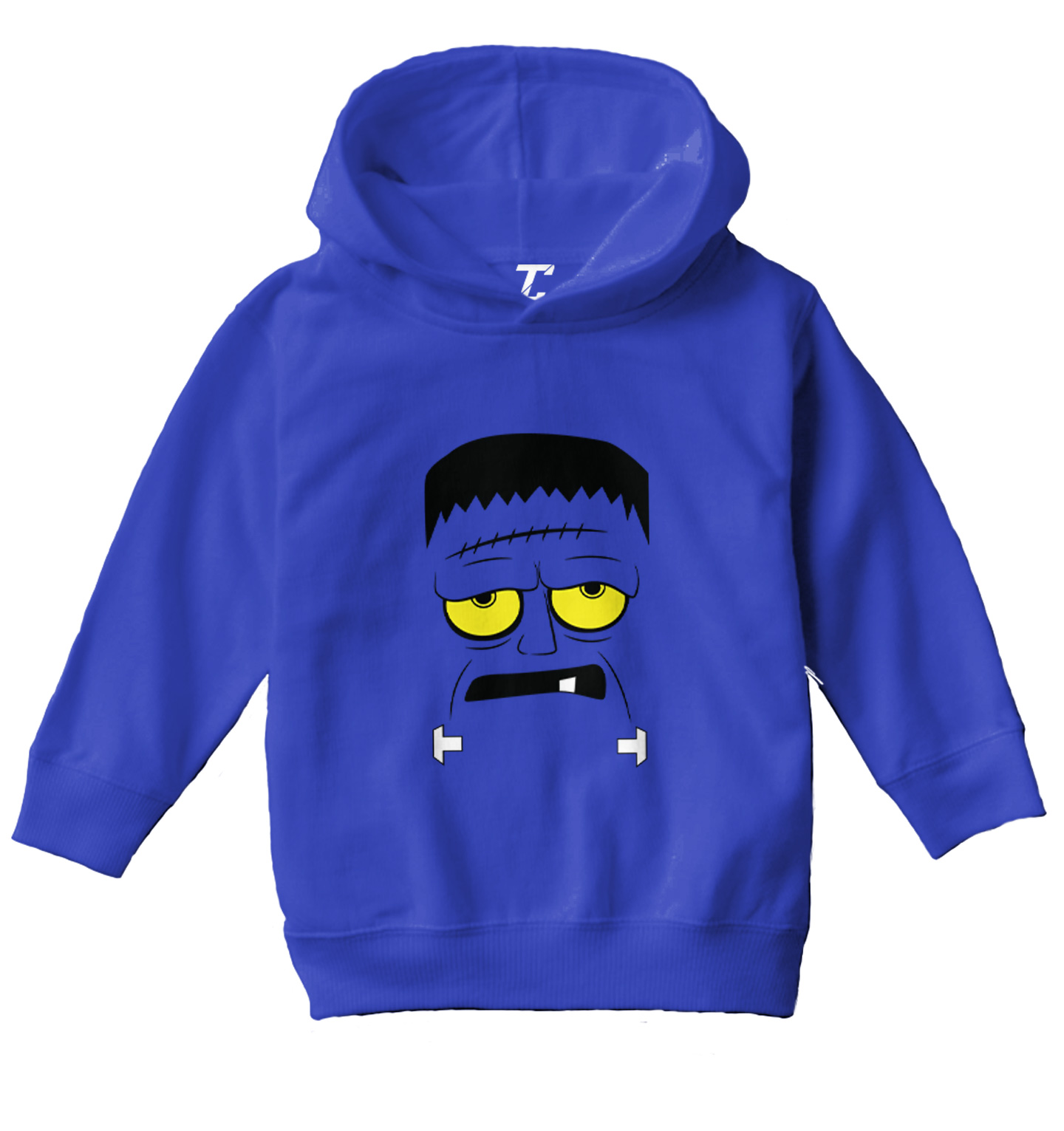 Frankenstein Face - Monster Scary Halloween Horror Toddler/Youth Hoodie - Picture 9 of 10