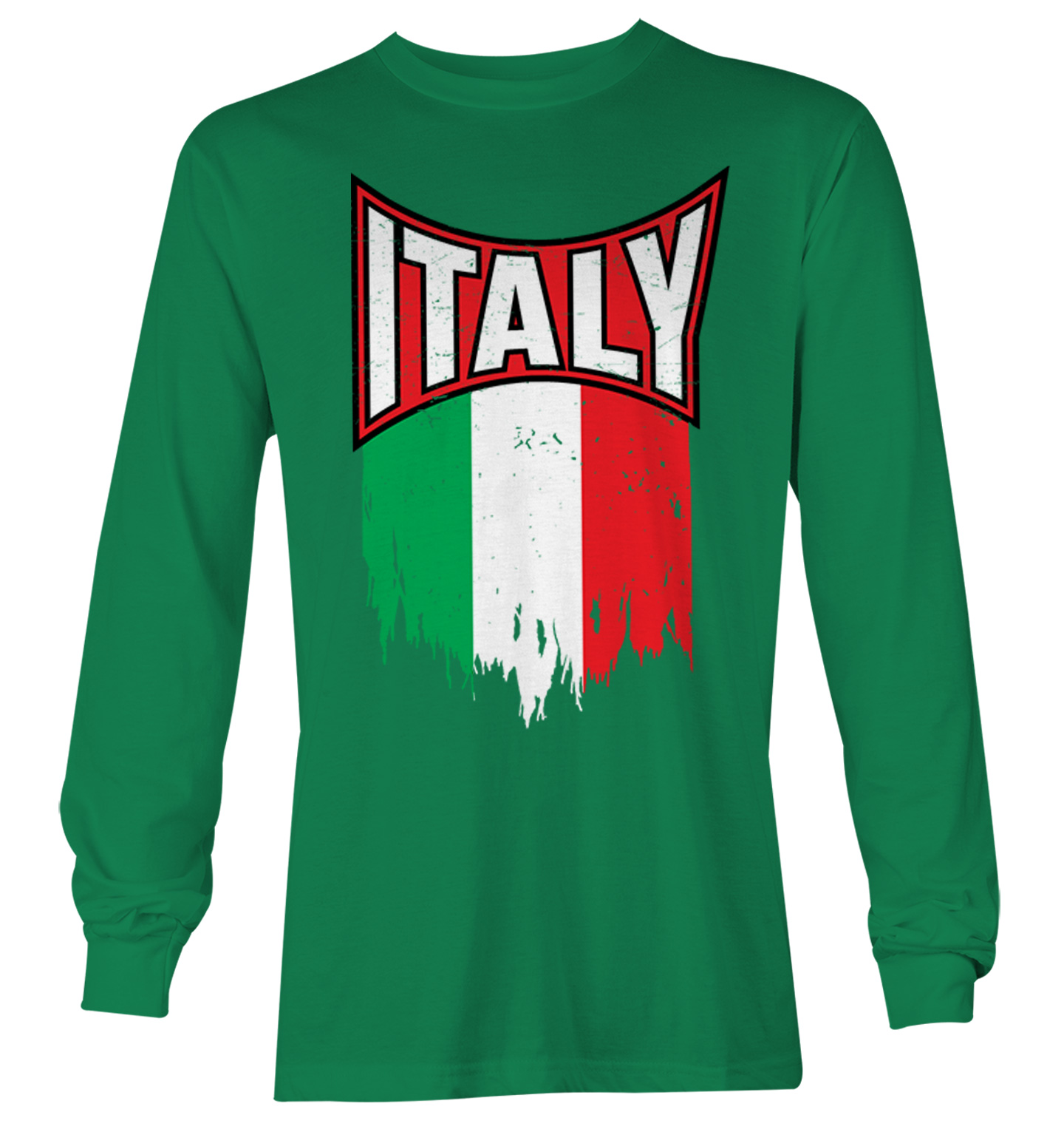Italy Torn Flag - Italian Strong Proud Pride Europe Youth T-Shirt - Picture 15 of 20