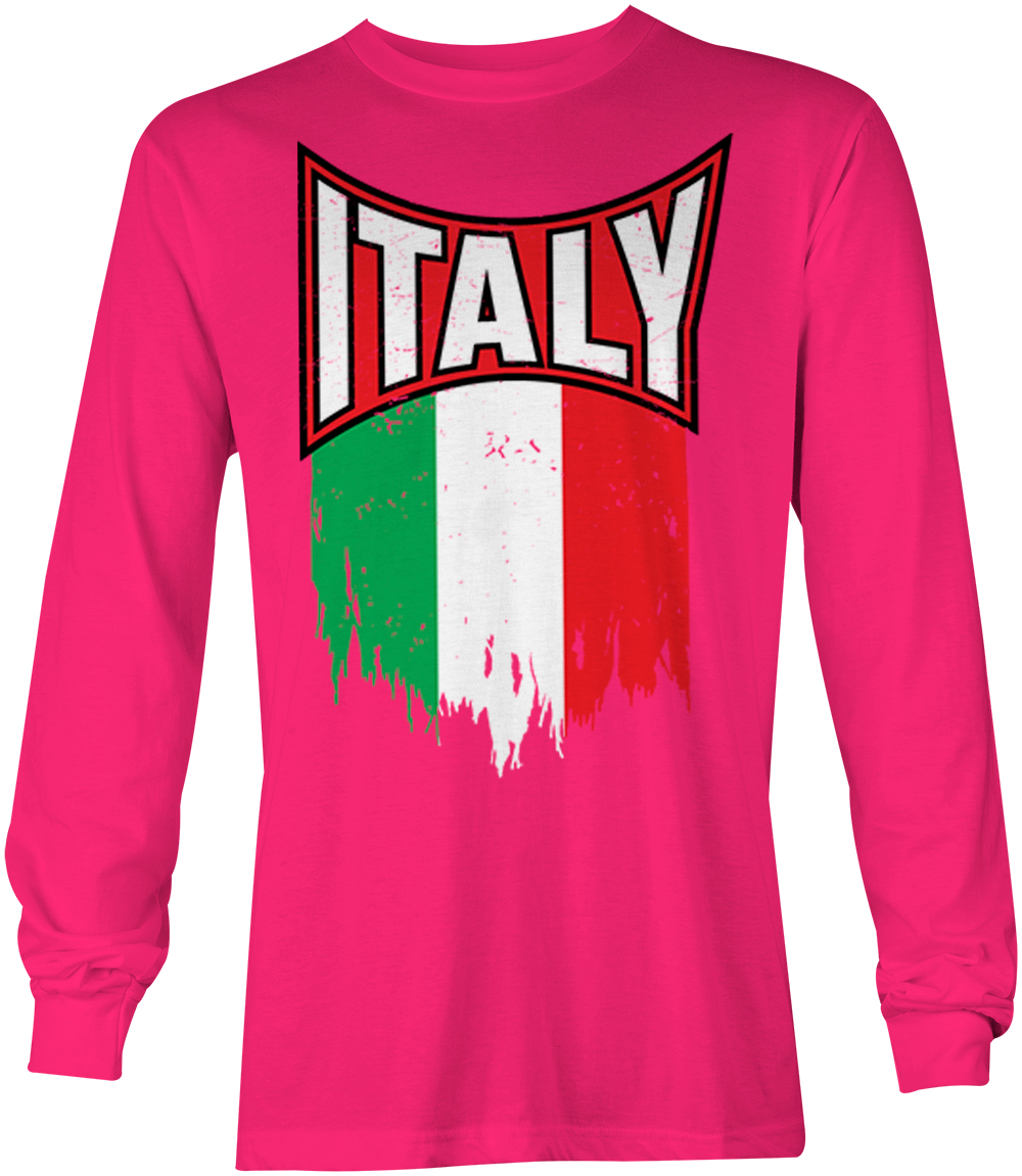 Italy Torn Flag - Italian Strong Proud Pride Europe Youth T-Shirt - Picture 18 of 20
