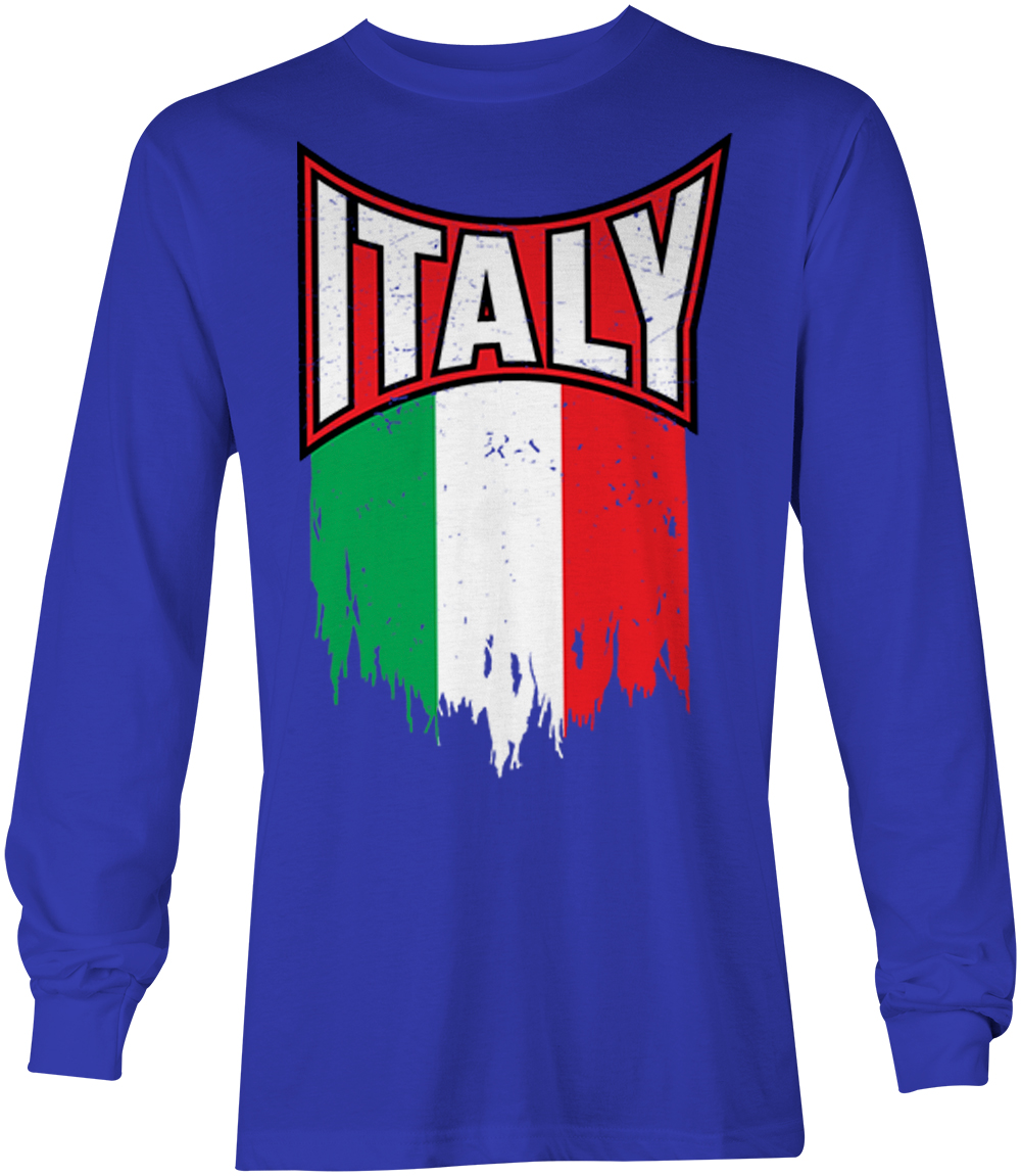 Italy Torn Flag - Italian Strong Proud Pride Europe Youth T-Shirt - Picture 20 of 20