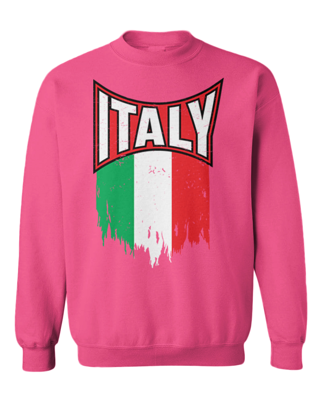 Italy Torn Flag - Italian Strong Proud Pride Europe Toddler Crewneck Sweater - Picture 6 of 8
