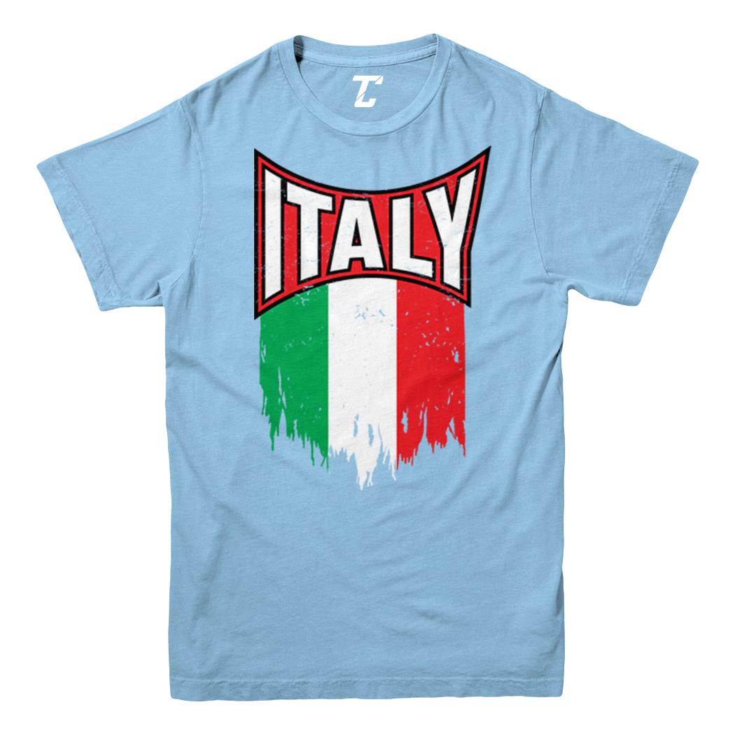 Italy Torn Flag - Italian Strong Proud Pride Europe Youth T-Shirt - Picture 5 of 20