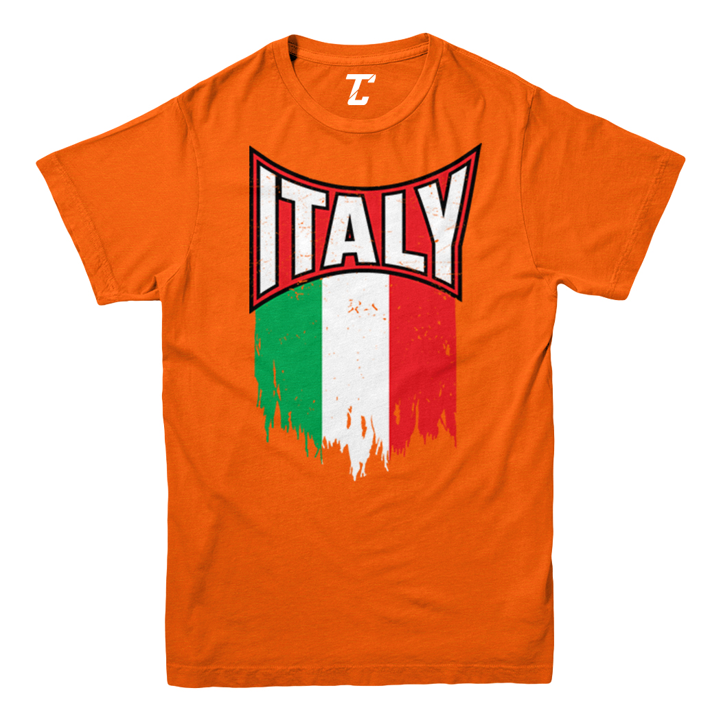Italy Torn Flag - Italian Strong Proud Pride Europe Youth T-Shirt - Picture 8 of 20