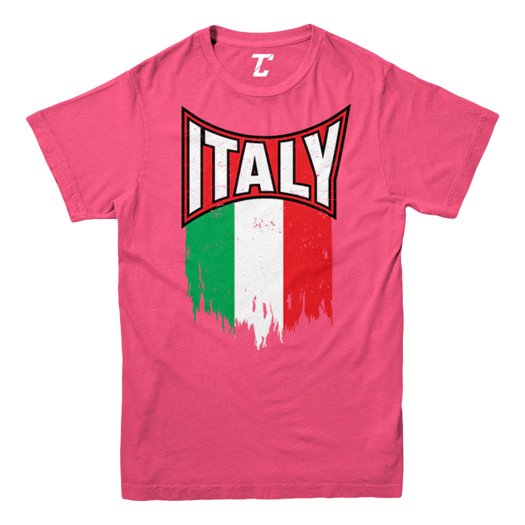 Italy Torn Flag - Italian Strong Proud Pride Europe Youth T-Shirt - Picture 9 of 20
