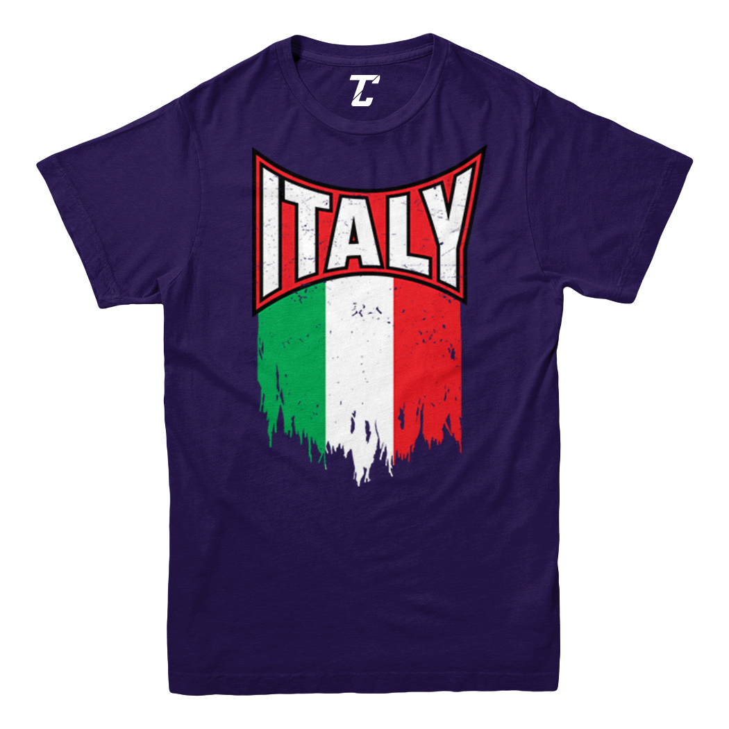 Italy Torn Flag - Italian Strong Proud Pride Europe Youth T-Shirt - Picture 10 of 20