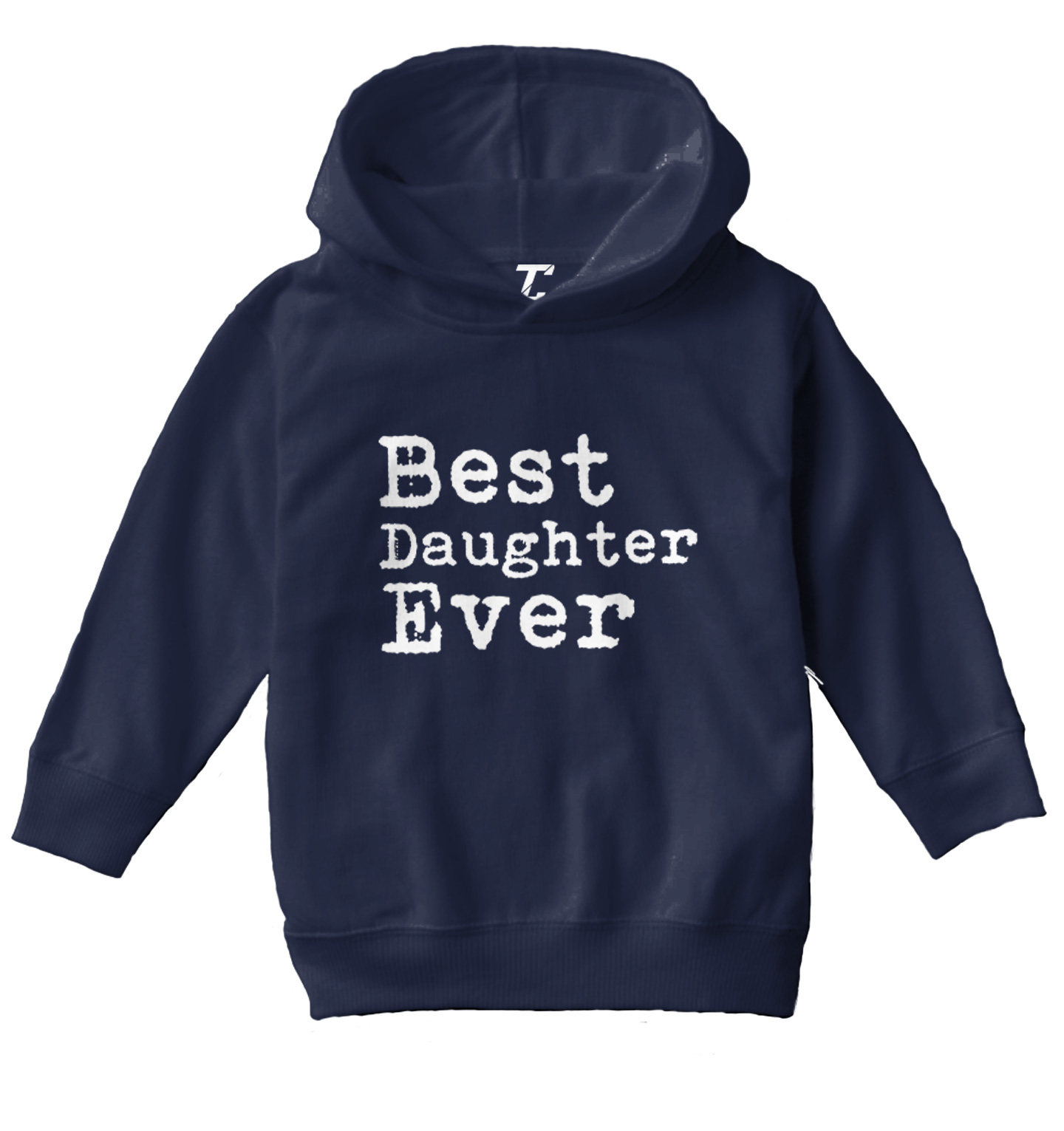 Best Daughter Ever - Birthday Gift Present Mom Dad Toddler/Youth Hoodie - Picture 7 of 12