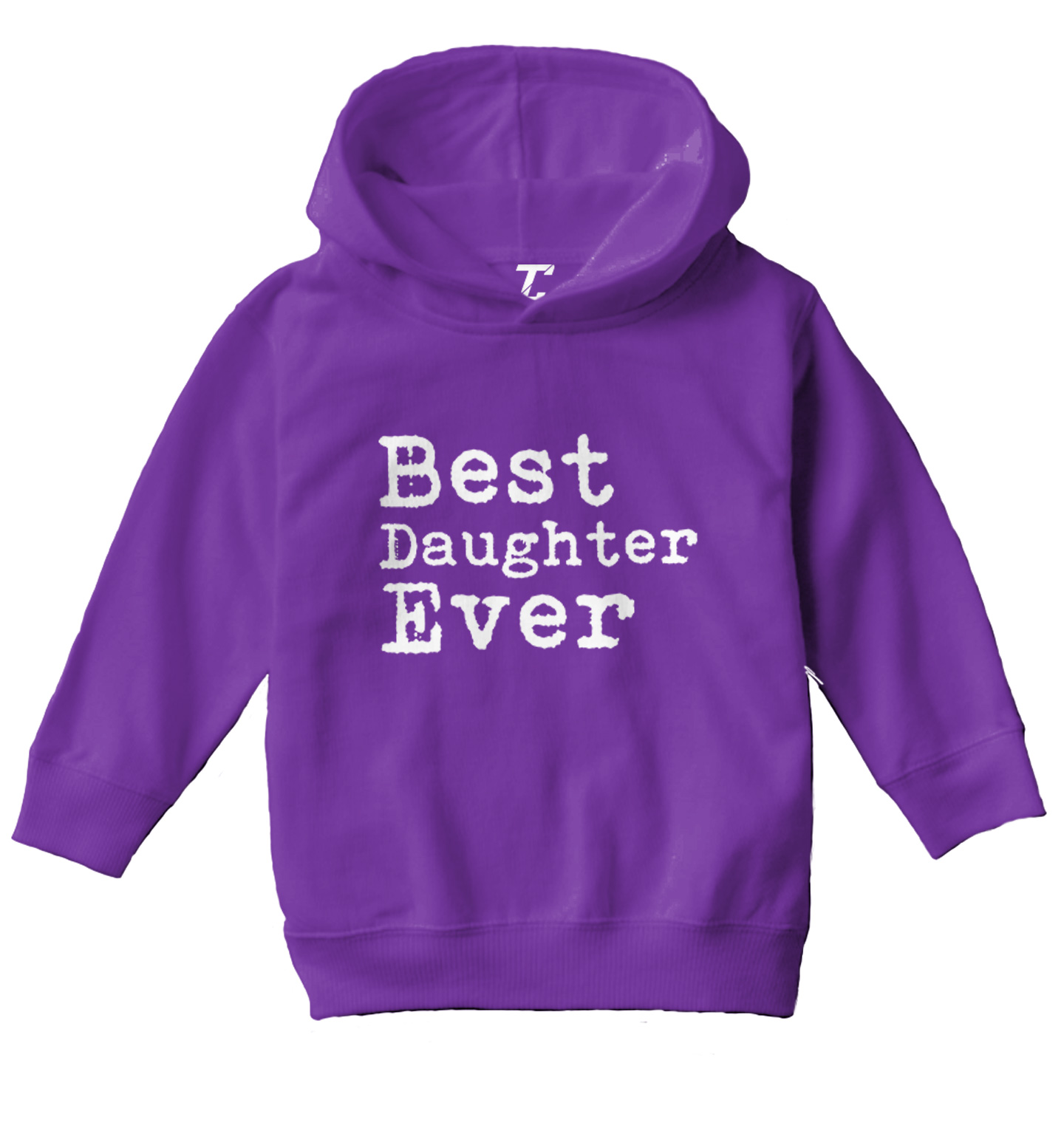 Best Daughter Ever - Birthday Gift Present Mom Dad Toddler/Youth Hoodie - Picture 9 of 12