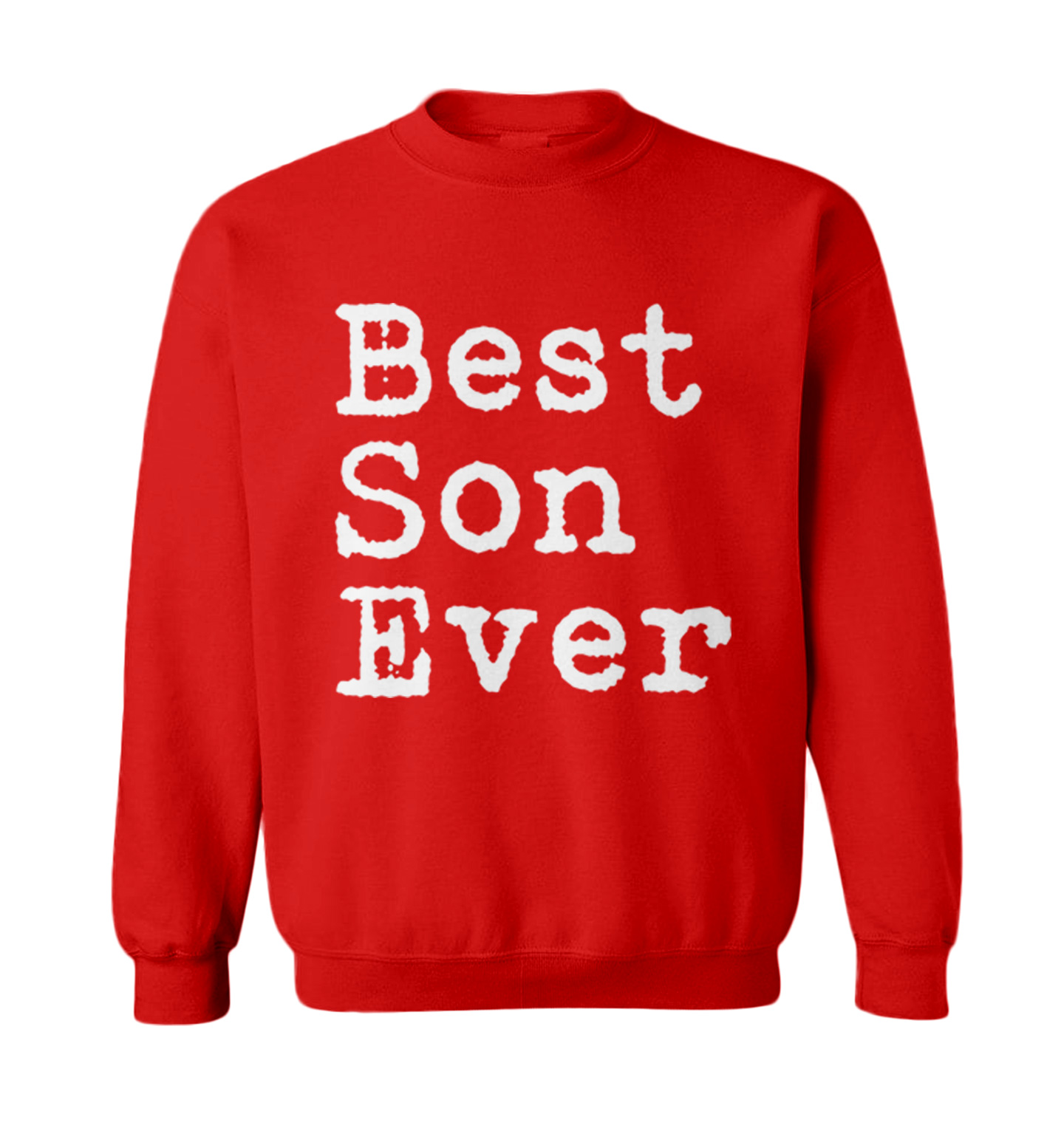Best Son Ever - Birthday Gift Present Mom Dad Greatest Toddler Crewneck Sweater - Picture 7 of 8
