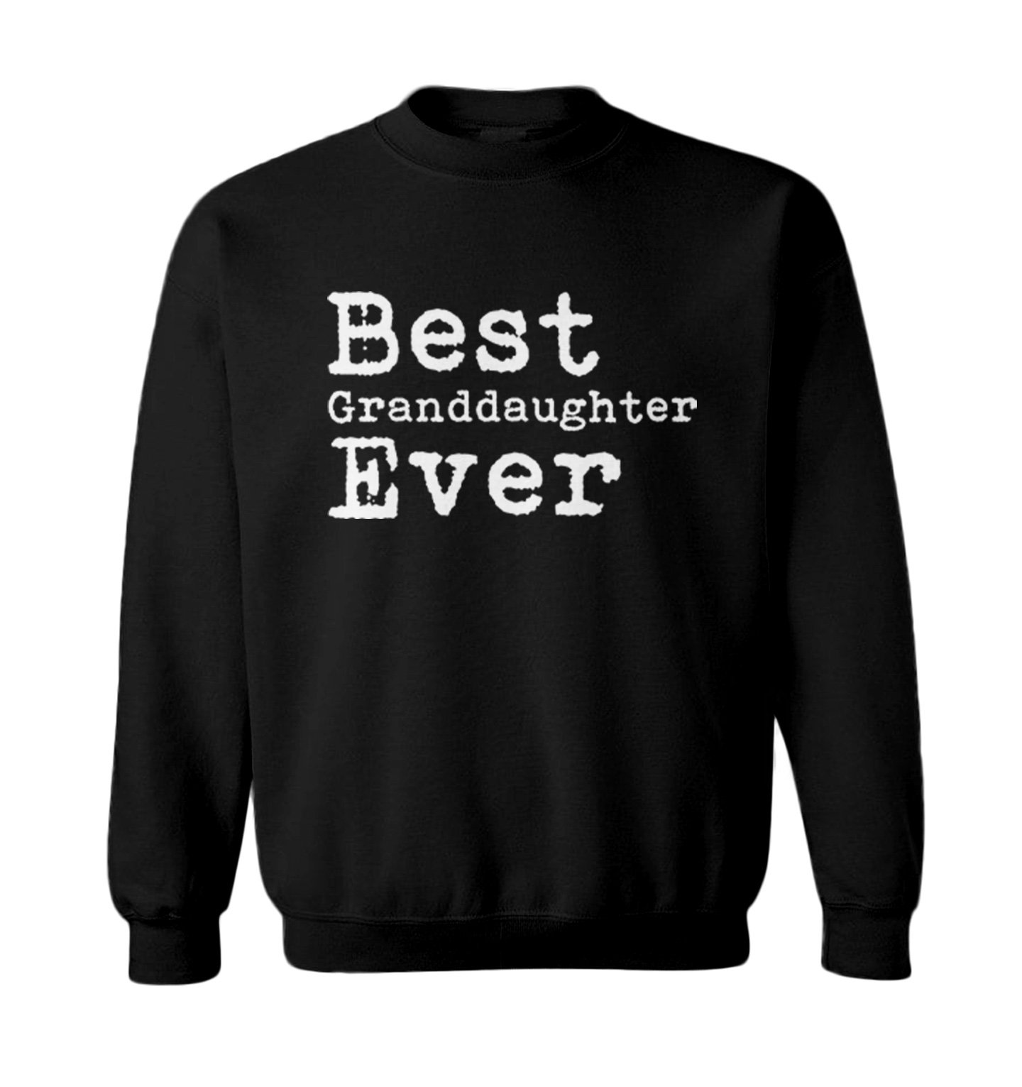Best Granddaughter Ever - Grandpa Grandma Birthday Gift Toddler Crewneck Sweater - Picture 2 of 8