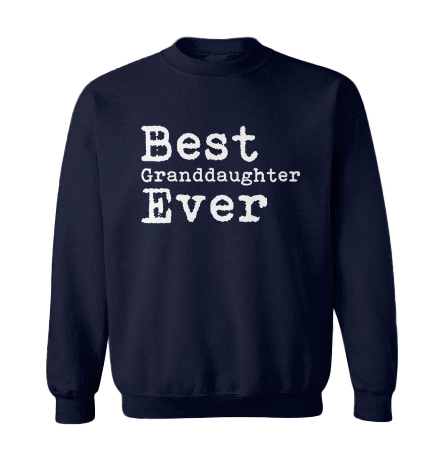 Best Granddaughter Ever - Grandpa Grandma Birthday Gift Toddler Crewneck Sweater - Picture 5 of 8