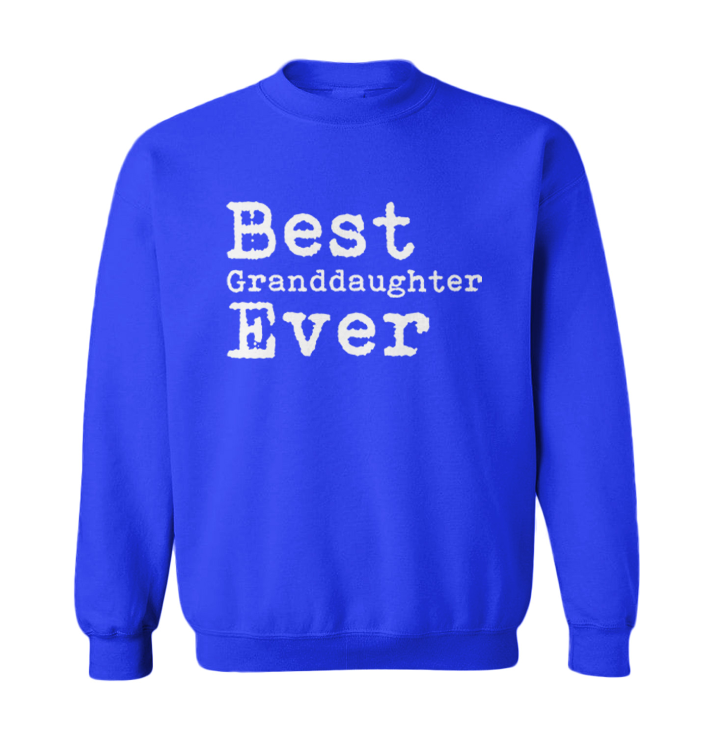 Best Granddaughter Ever - Grandpa Grandma Birthday Gift Toddler Crewneck Sweater - Picture 8 of 8