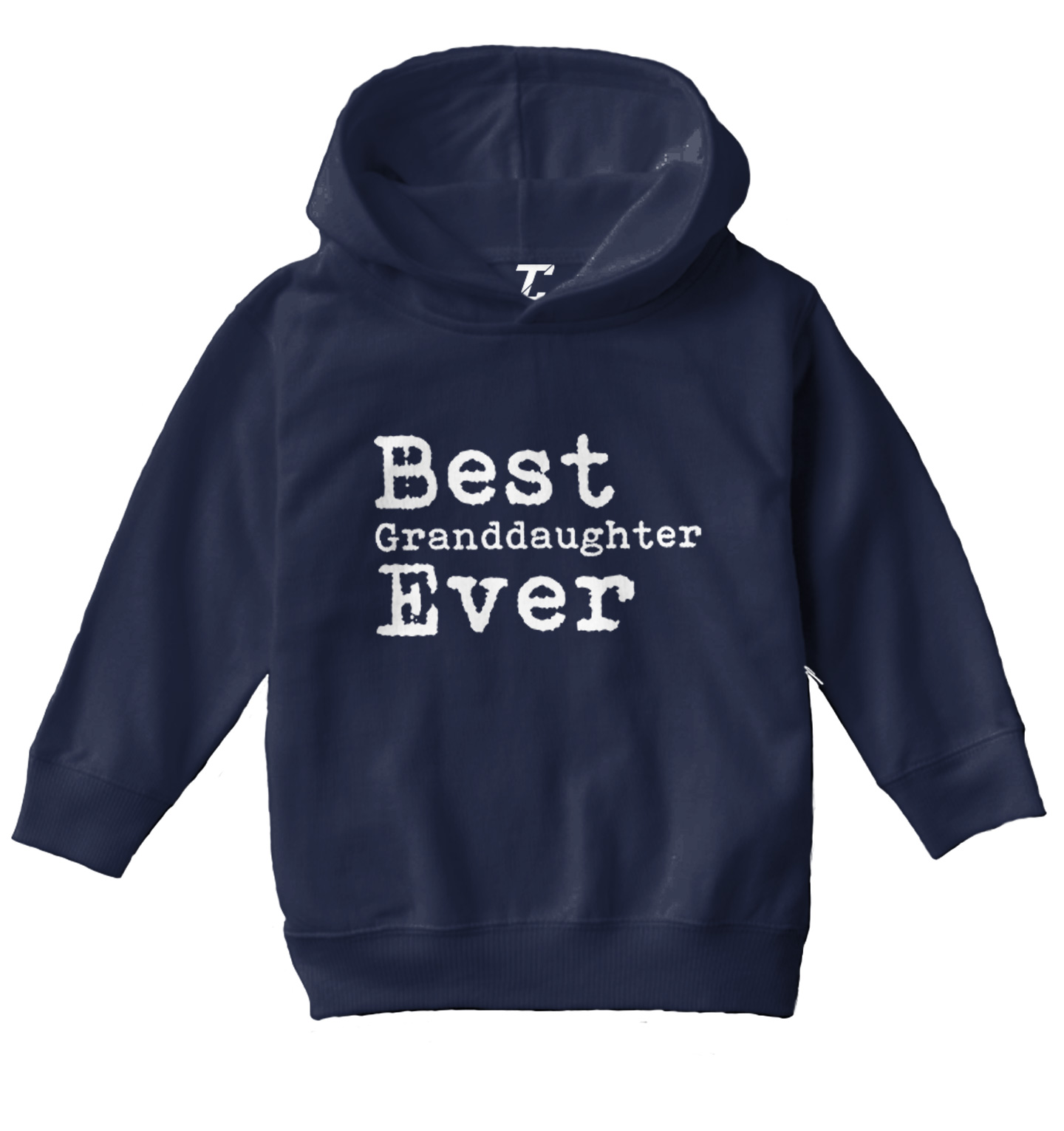 Best Granddaughter Ever - Grandpa Grandma Birthday Gift Toddler/Youth Hoodie - Picture 7 of 12