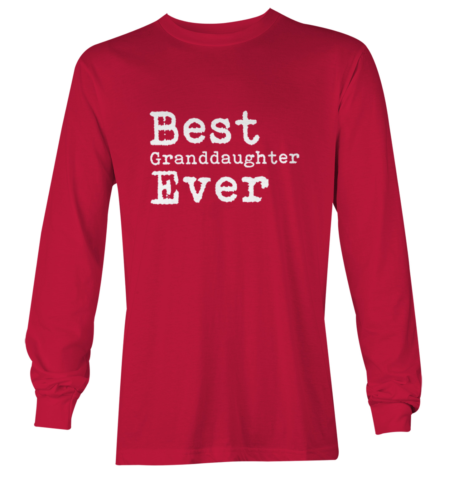 Best Granddaughter Ever - Grandpa Grandma Birthday Gift Youth T-Shirt - Picture 19 of 20
